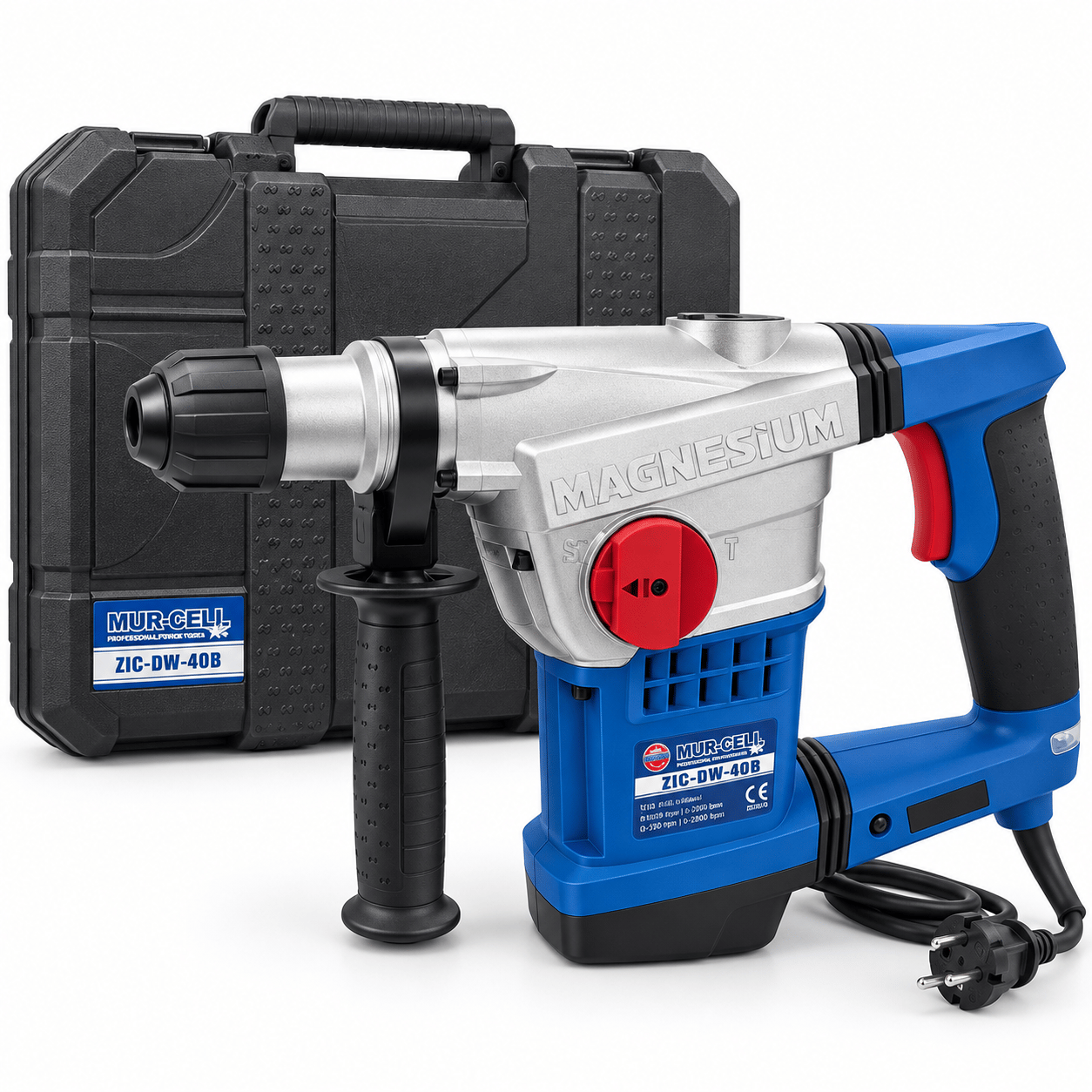 MUR-CELL Z1C-DW-40B 1100W 40 mm SDS-Max Profesyonel Kırıcı Delici Hilti 10 Joule