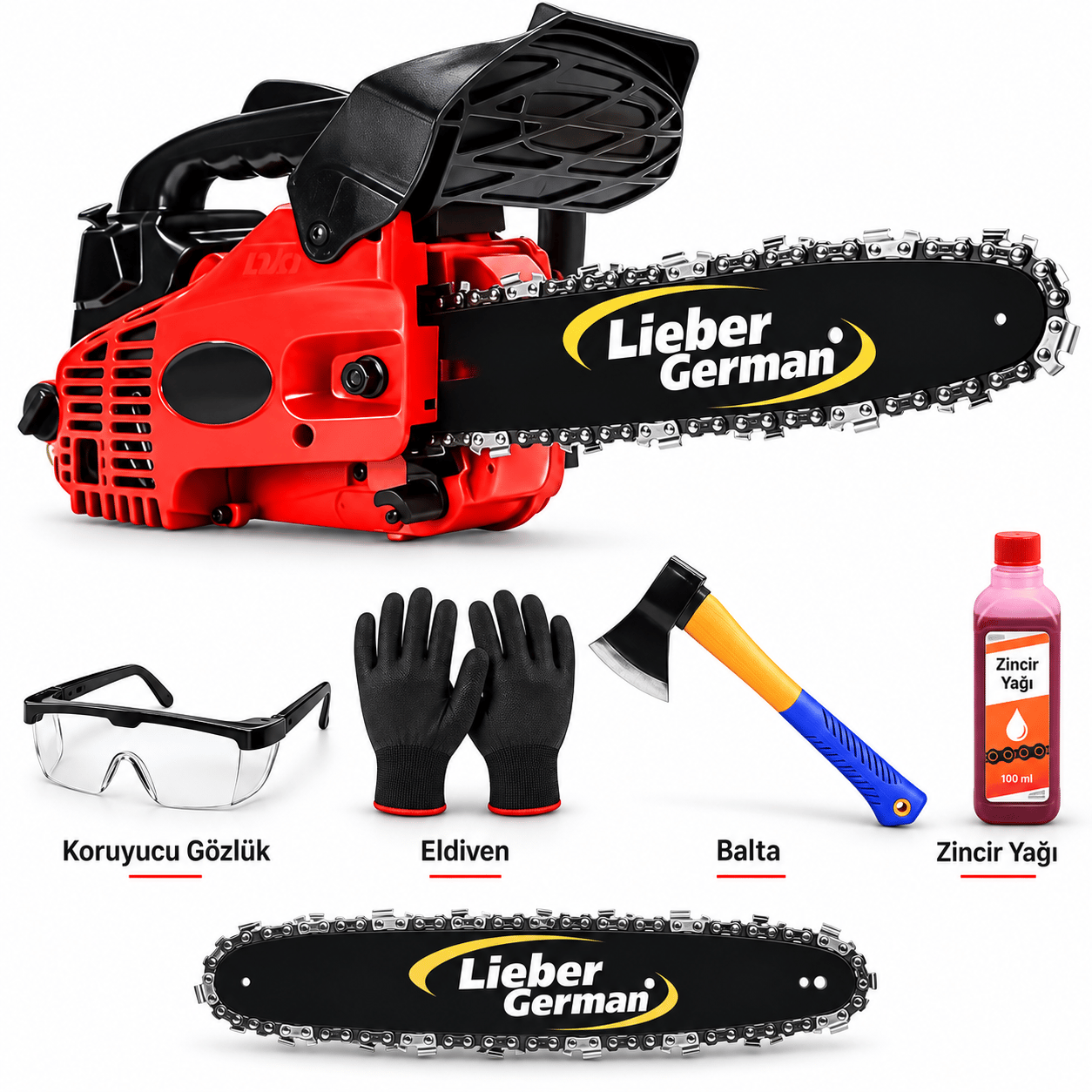 Teknoloji 25cc Portatif Mini Benzinli Testere Ağaç Odun Dal Budama Ve Kesme Testeresi Hızar Motoru