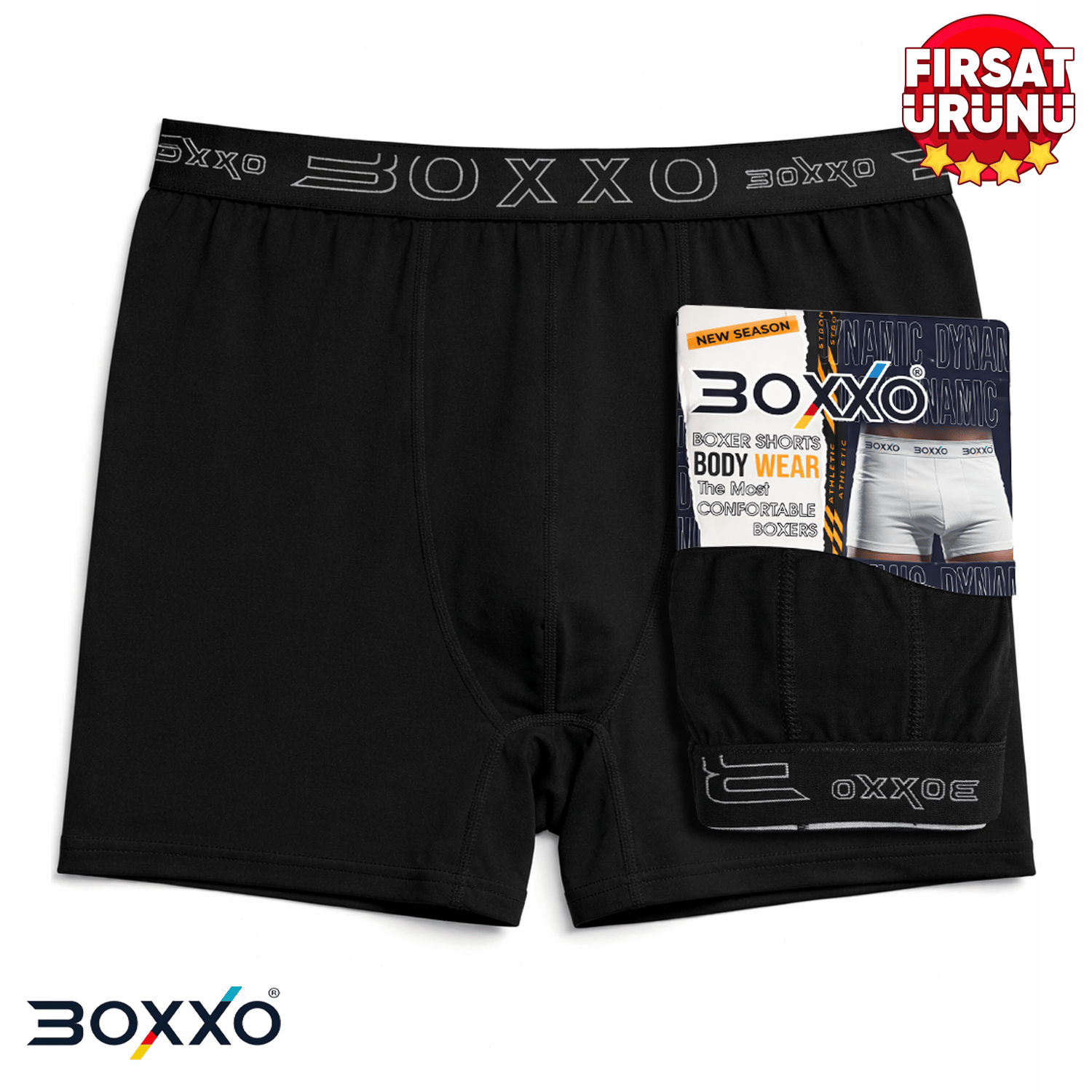 BOXXO TEKLİ PAKET ERKEK BOXER