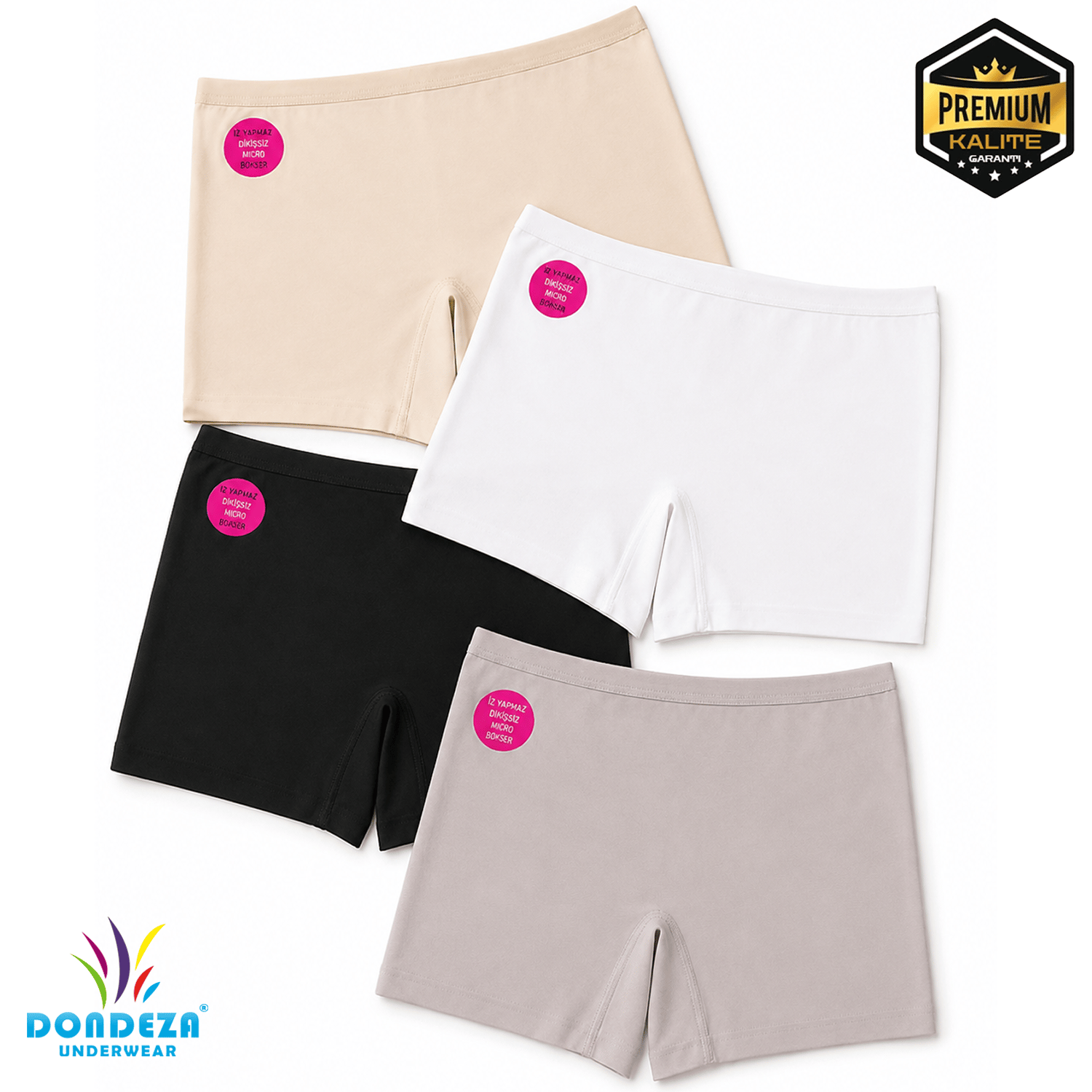 DEZA DİKİŞSİZ MİCRO İZ YAPMAZ KADIN BOXER
