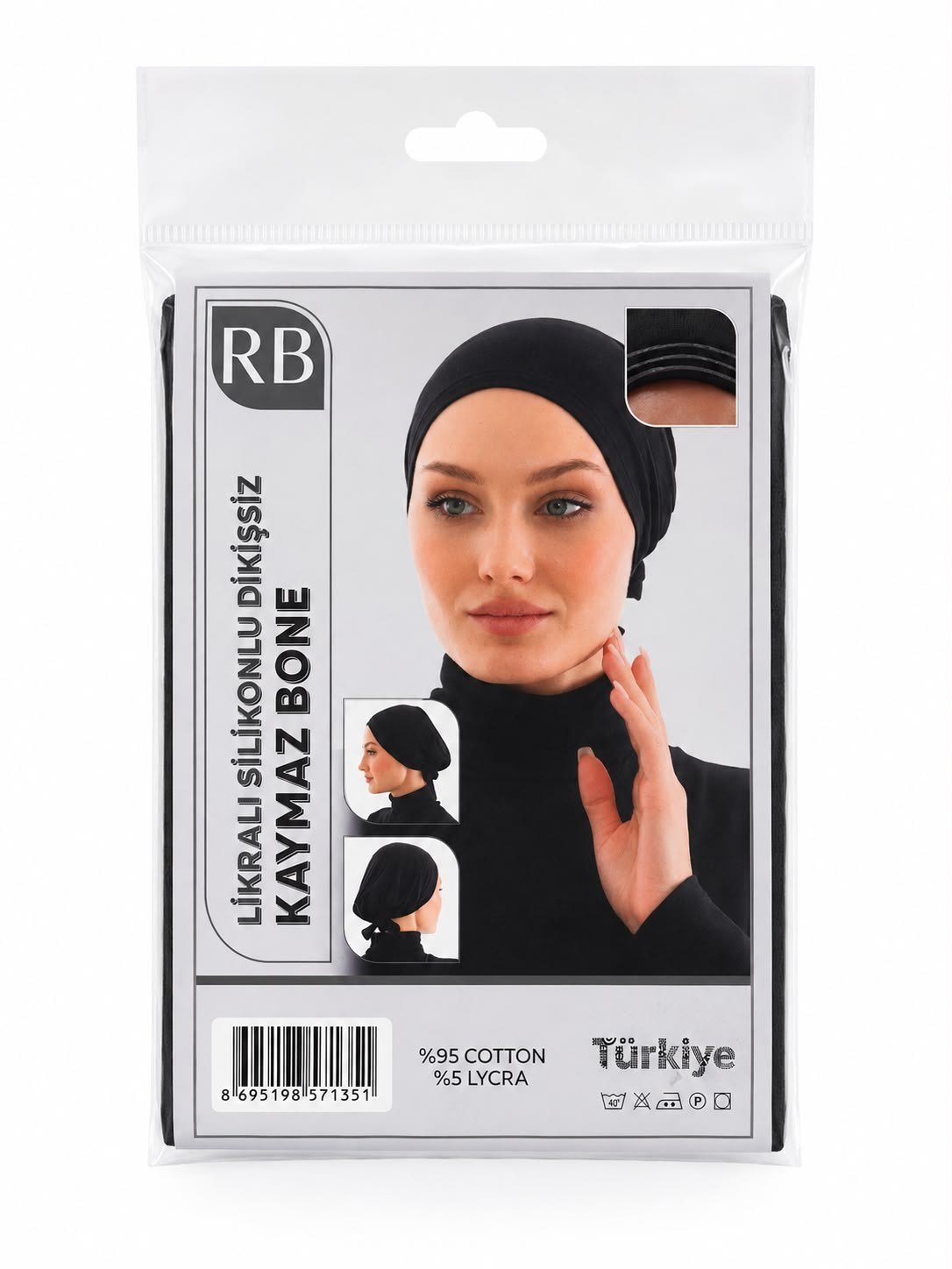 DİKİŞSİZ İZ YAPMAZ SİLİKONLU BONE