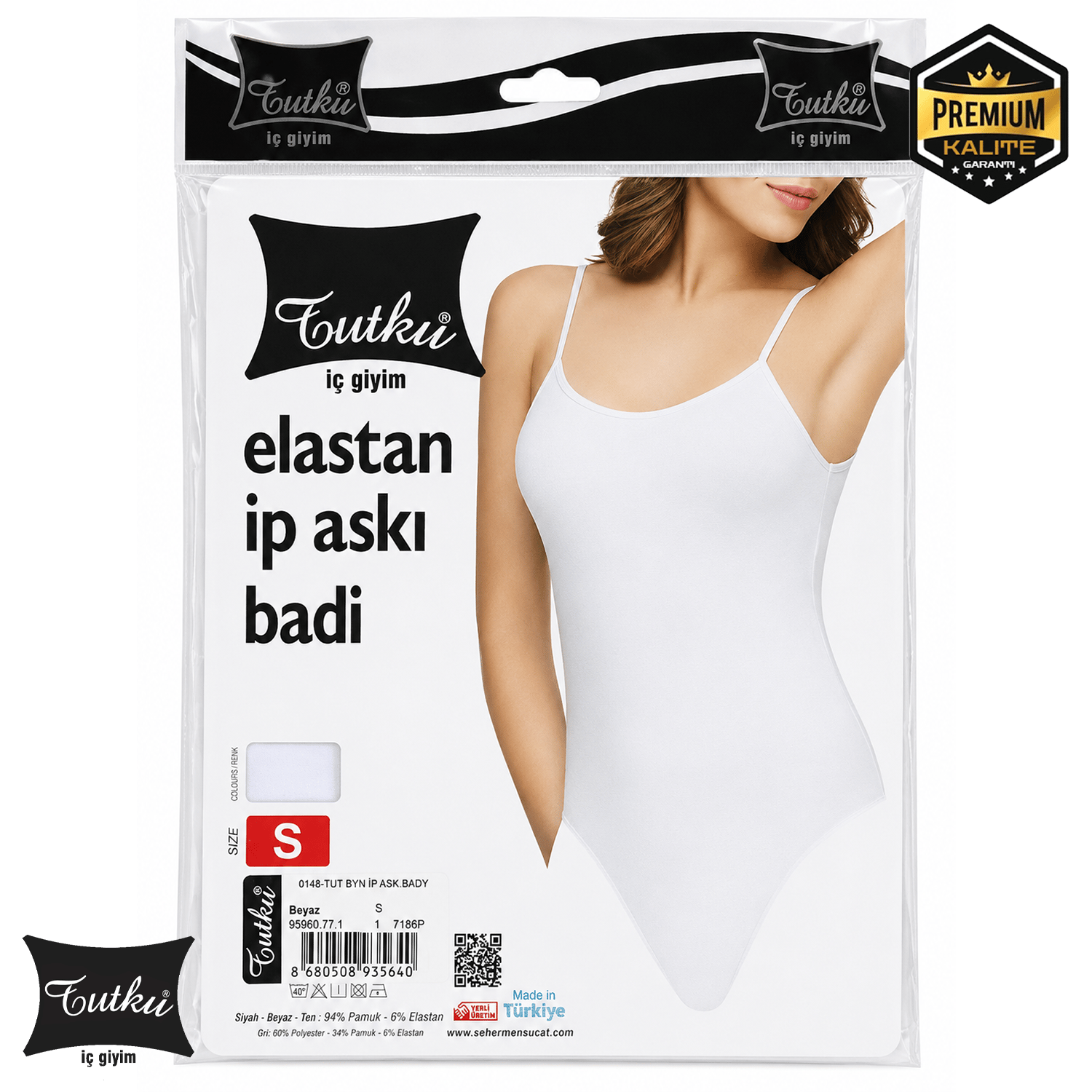 TUTKU 0148 İP ASKILI ÇITÇITLI BODY
