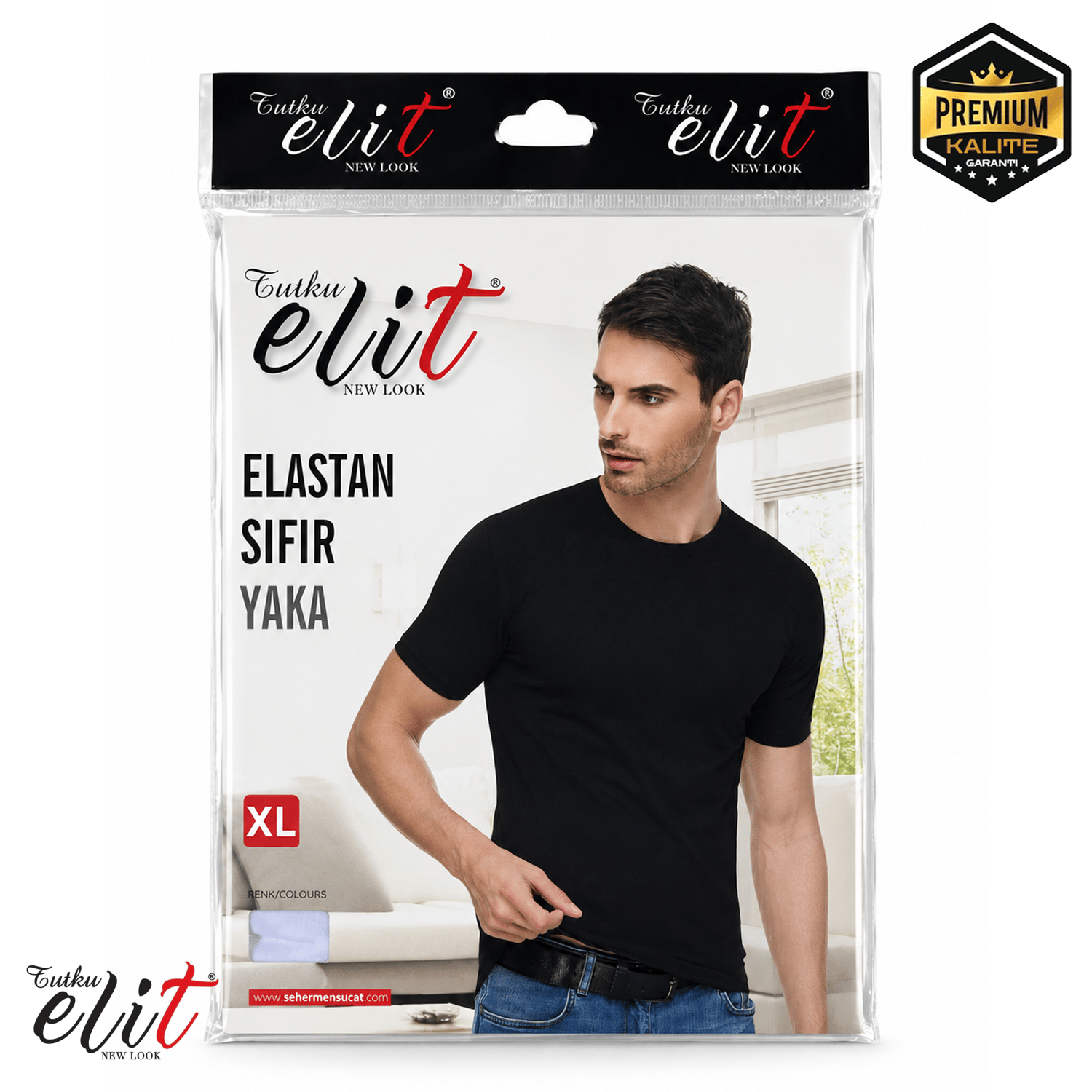 TUTKU ELİT 1002 ERKEK PENYE BİSİKLET YAKA