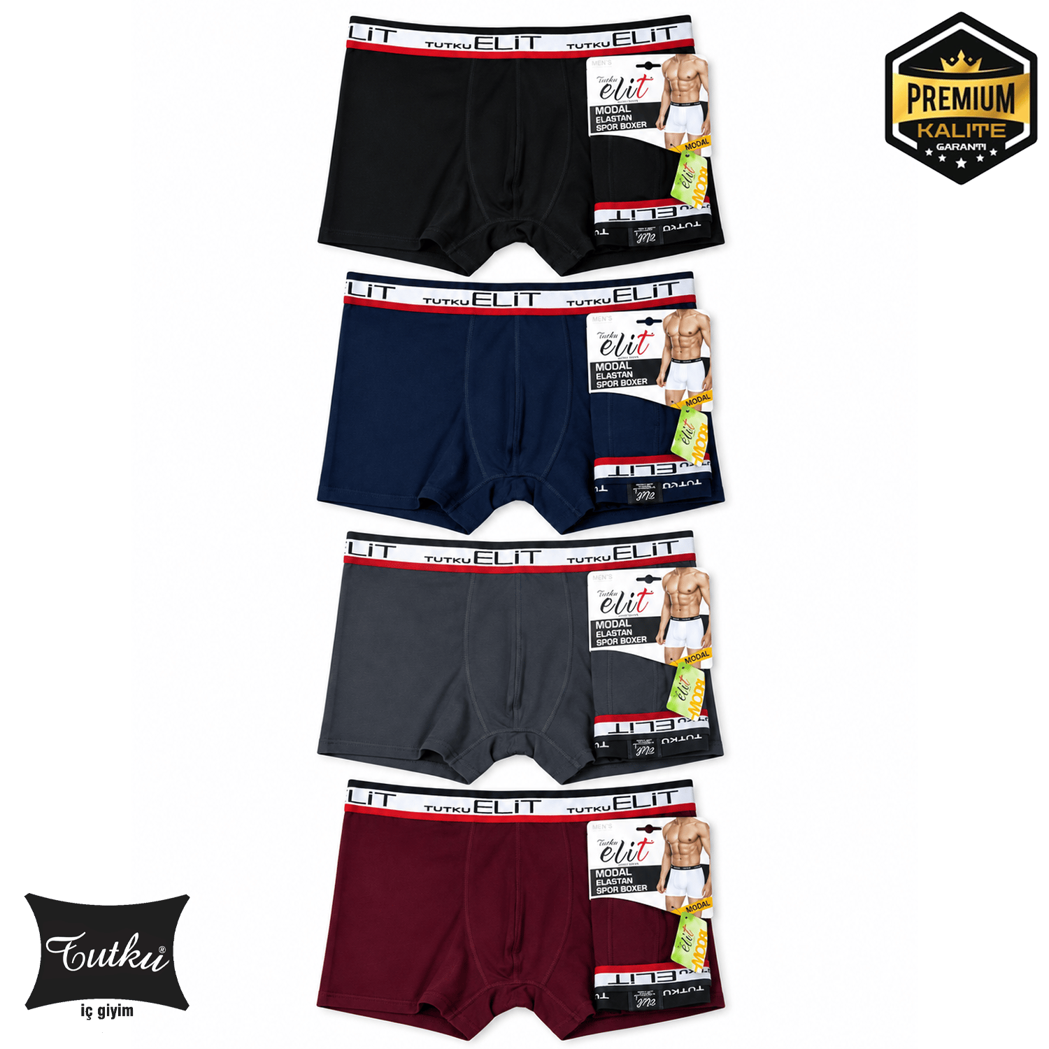 TUTKU ELİT 1252 ERKEK SPOR BOXER