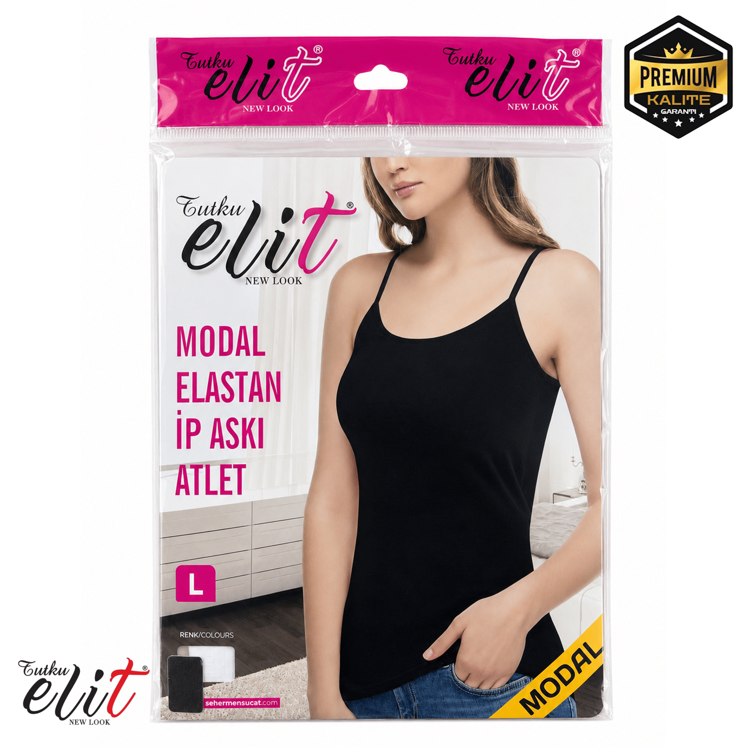 TUTKU ELİT 2001 İP ASKI MODAL KADIN ATLET