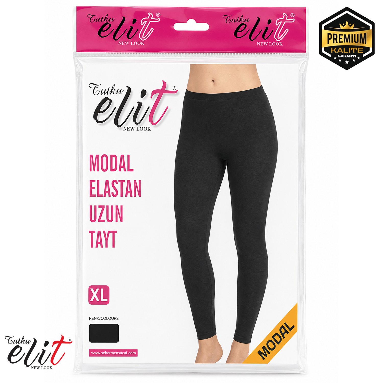 TUTKU ELİT 2101 MODAL ELASTAN KADIN UZUN TAYT