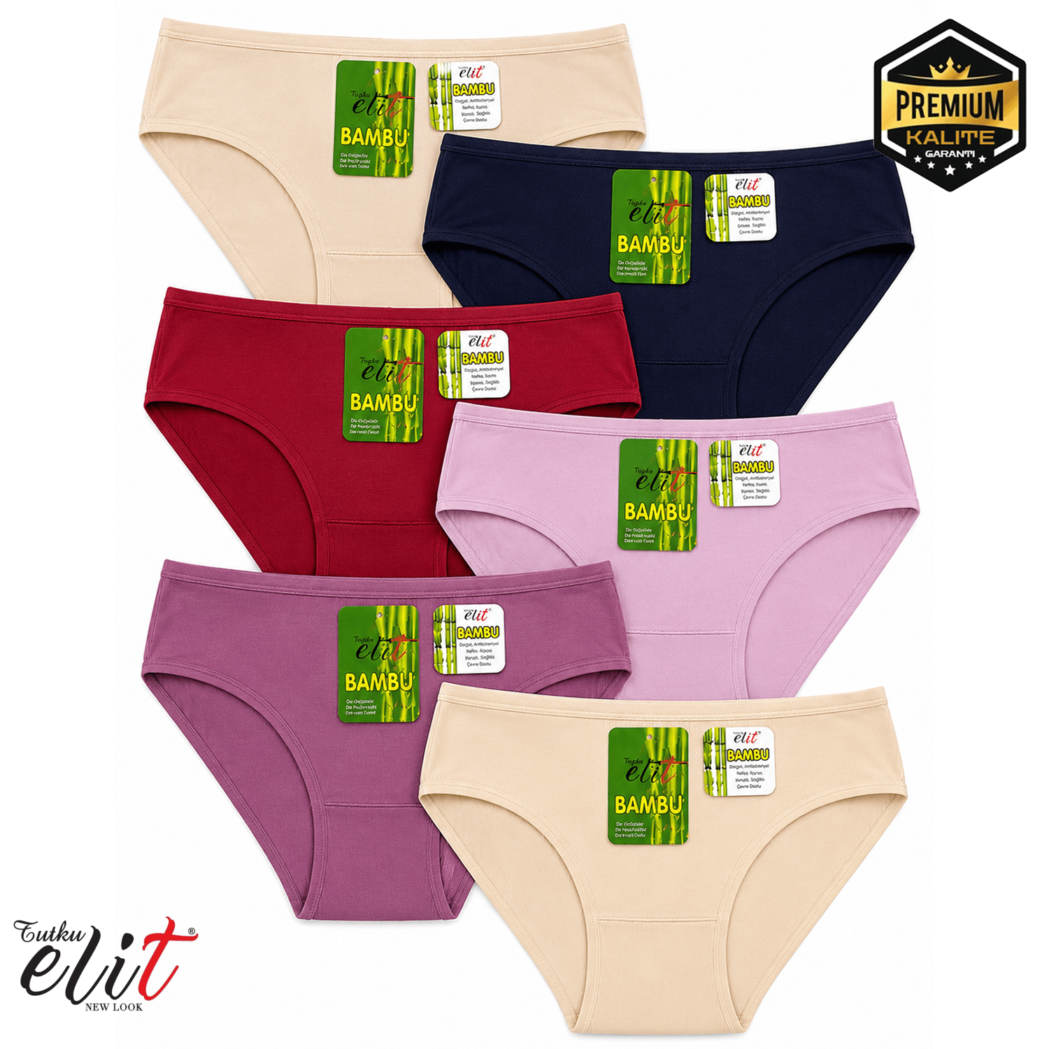 TUTKU ELİT 2409 BAMBU DÜZ BATO KÜLOT