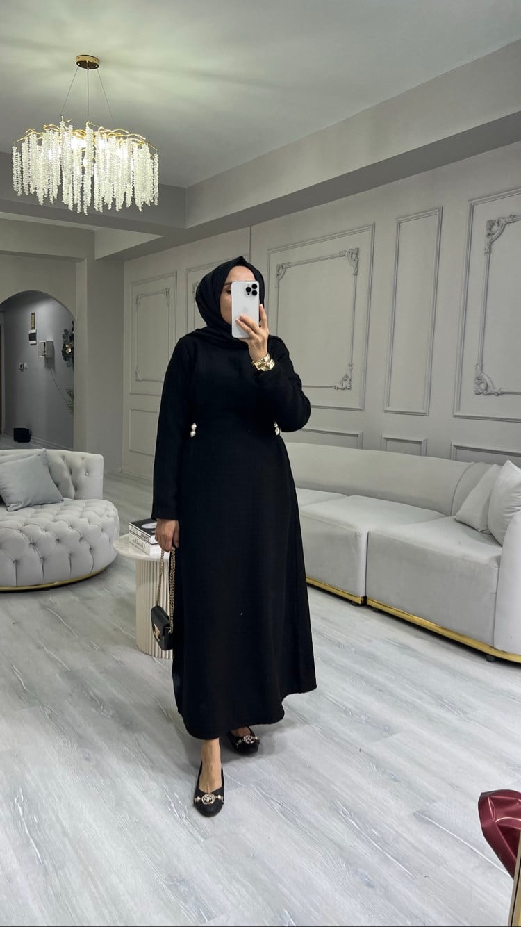 Eysa Tüvit Siyah Elbise