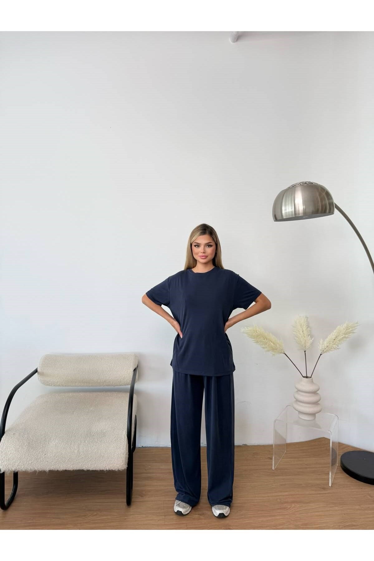 MODAL SÜPREM PANTOLON VE T-SHIRT TAKIM