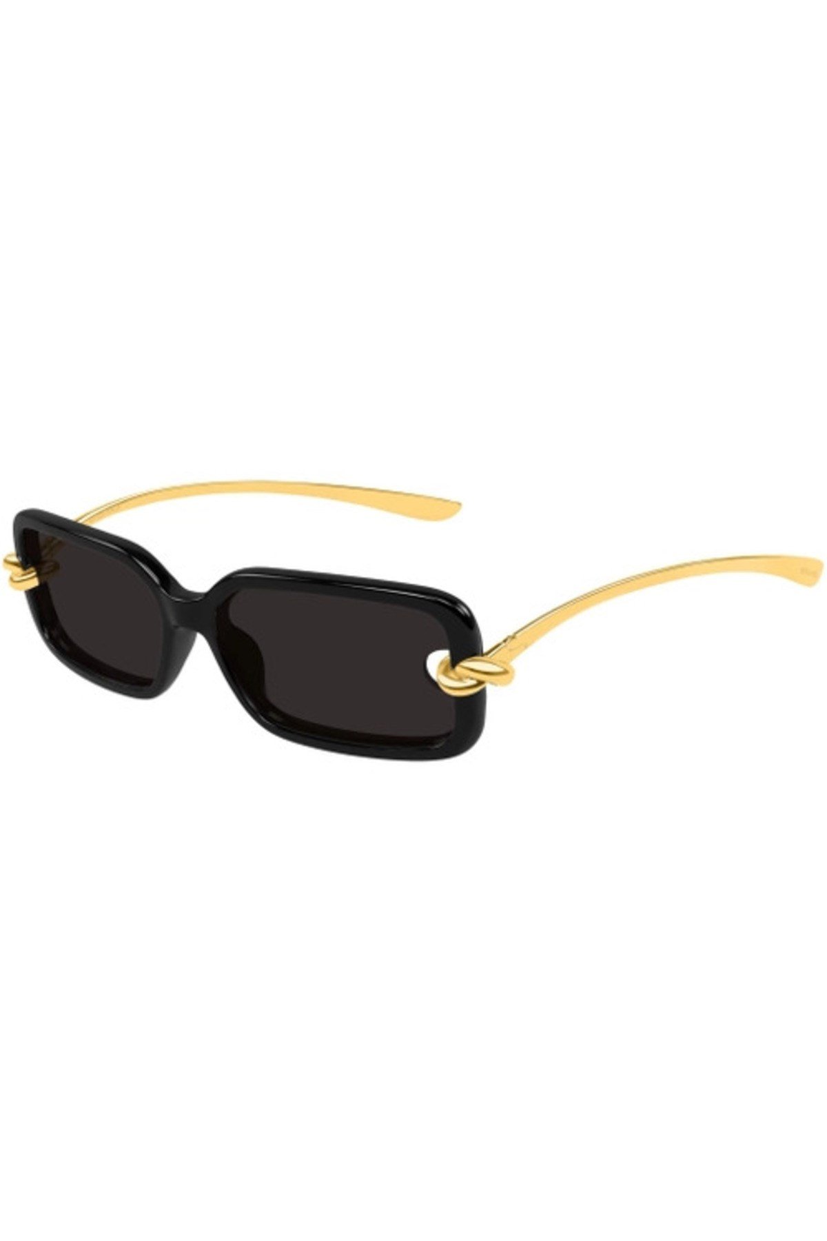 BV1439S 001 Black Gold Knot Rectangle Gunes Gozlugu