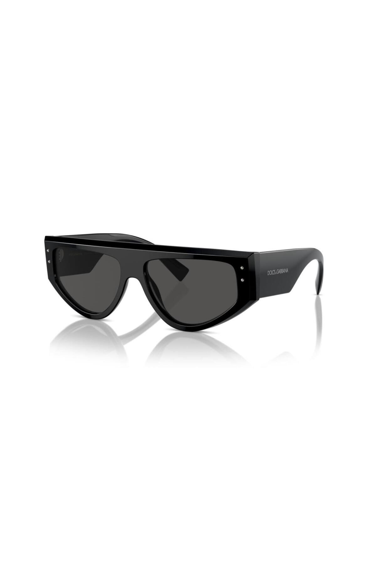Dolce Gabbana Dg 4461 501 87 57 Unisex Oval Füme Kemik Güneş Gözlüğü