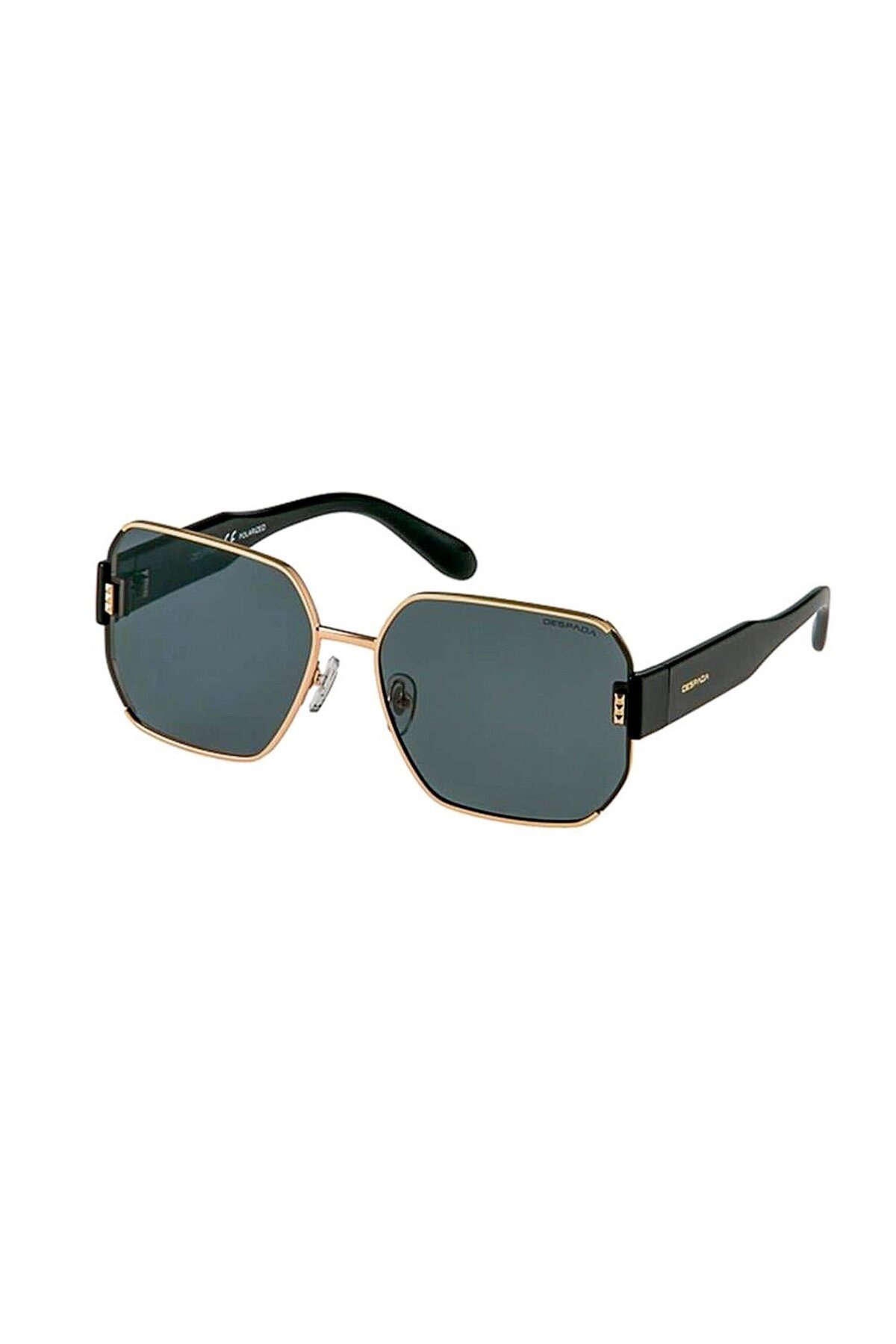 DS 2197 C1 Kadın Gold Metal Kelebek Güneş Gözlüğü