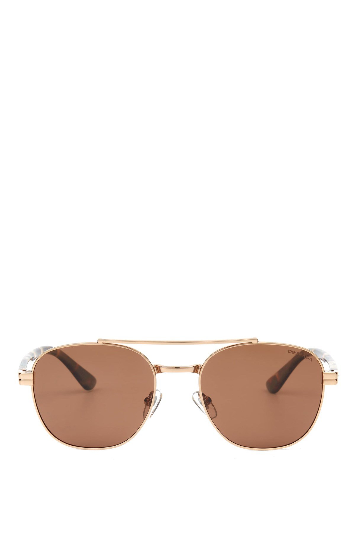 DS 2279 C1 Damla Metal Parlak Altın Unisex Güneş Gözlüğü
