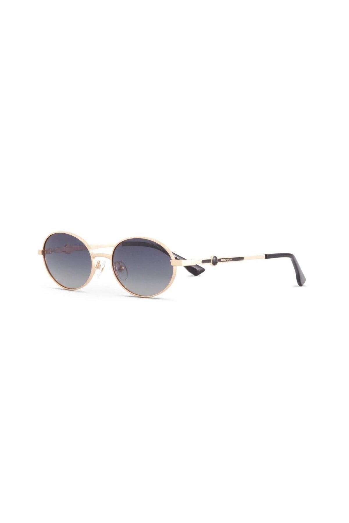 DS 2335 C2 56 Kadın Geometrik Gold Metal Güneş Gözlüğü