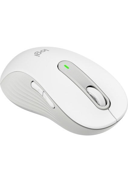 Logitech M650 Signature 910-006255 Beyaz Sessiz Küçük Boy Sağ El Kablosuz Mouse