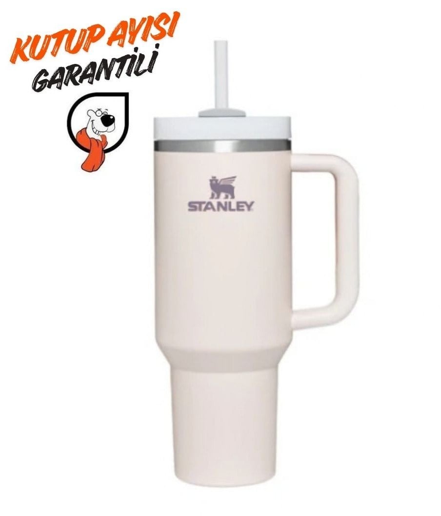Stanley Quencher Açık Pembe 1.18 lt Pipetli Termos Bardak
