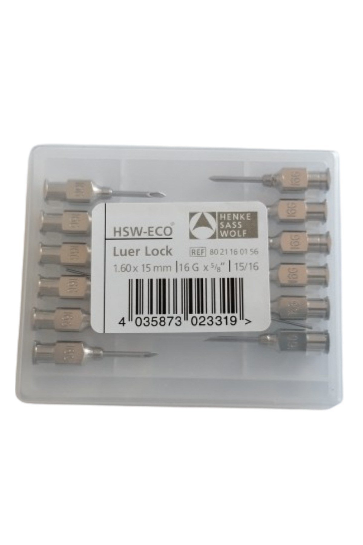 ÇELİK ENJEKTOR UCU 16G X 5/8