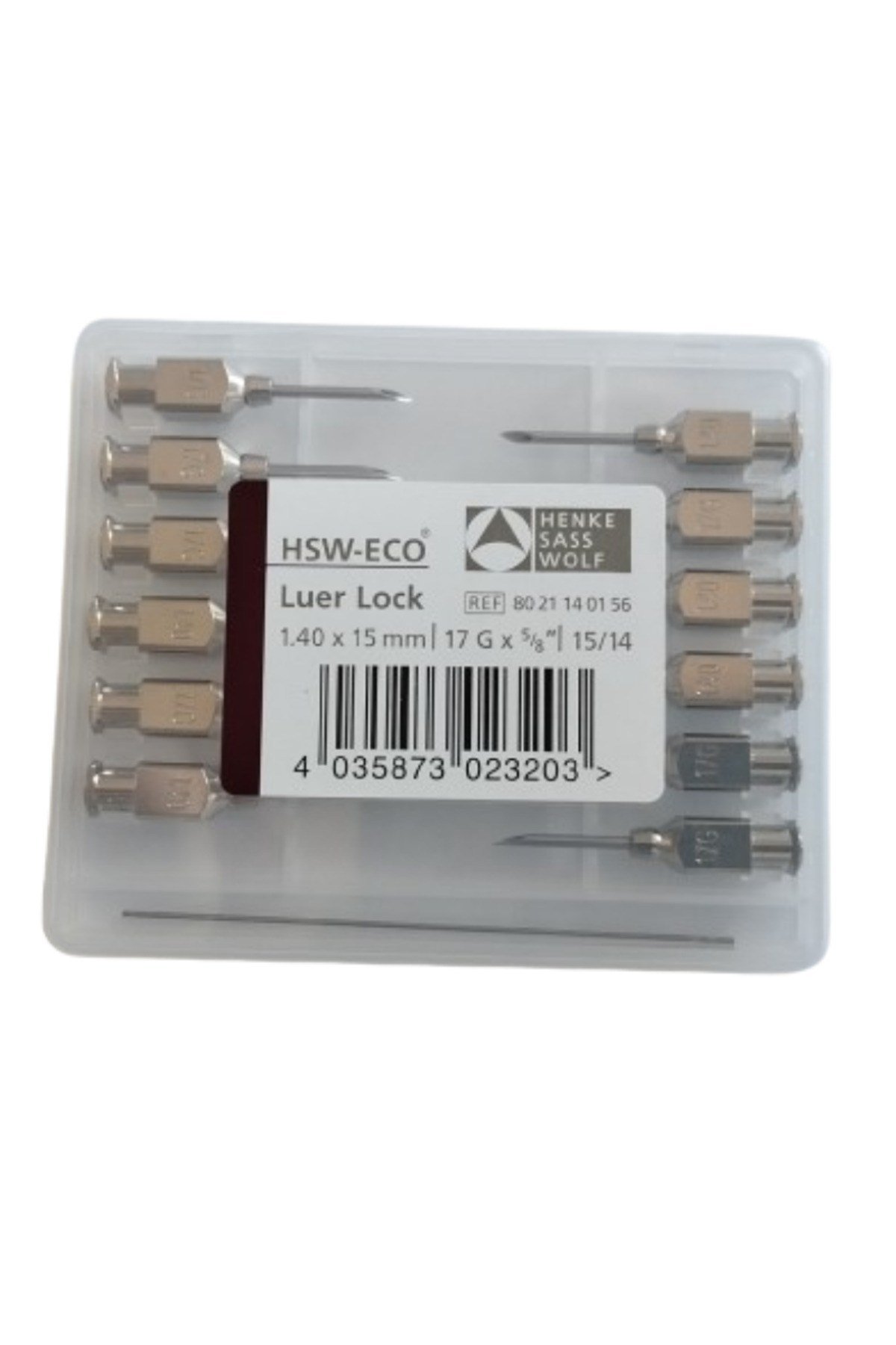 ÇELİK ENJEKTOR UCU 17G X 5/8