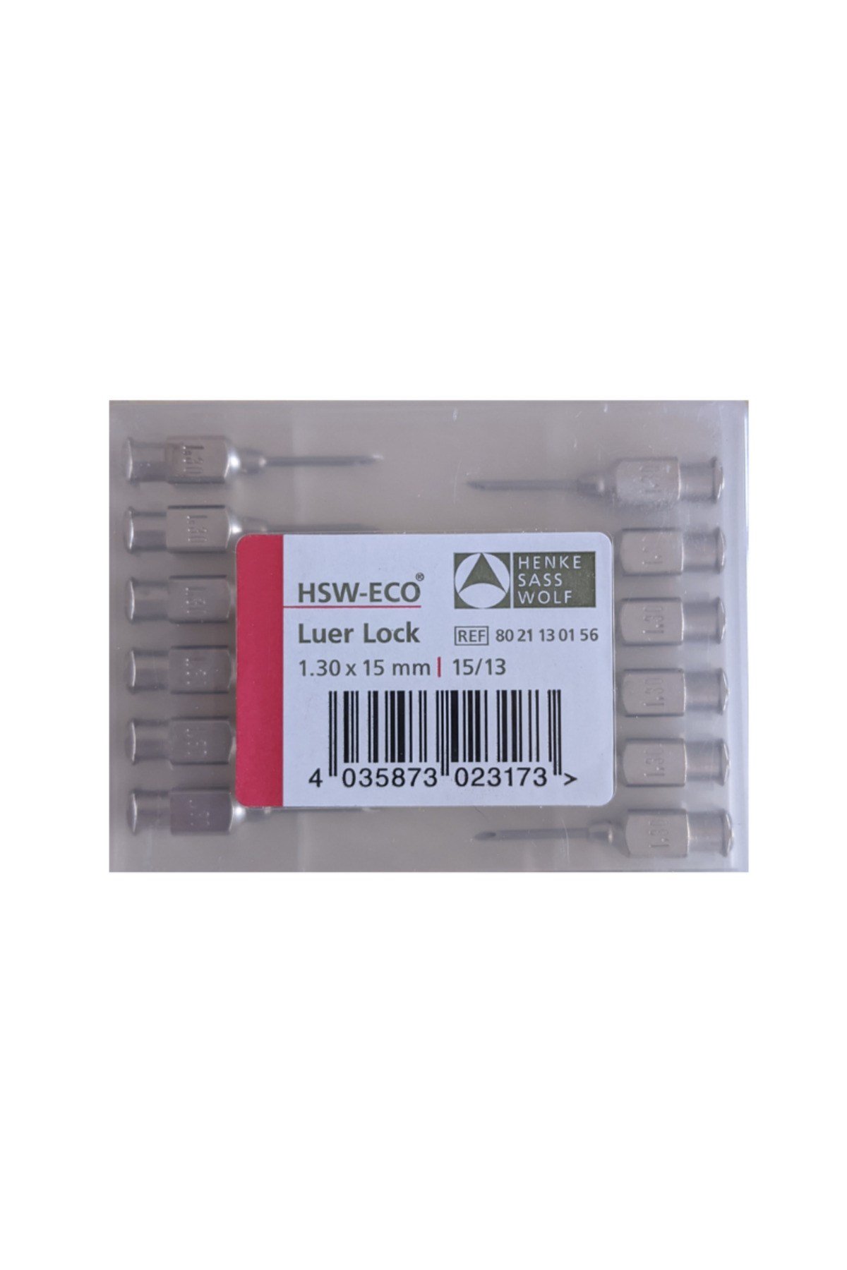ENJEKTÖR UCU ÇELİK 1.30 X 15MM LUER LOCK 15/13 1 PAKET (12 ADET)