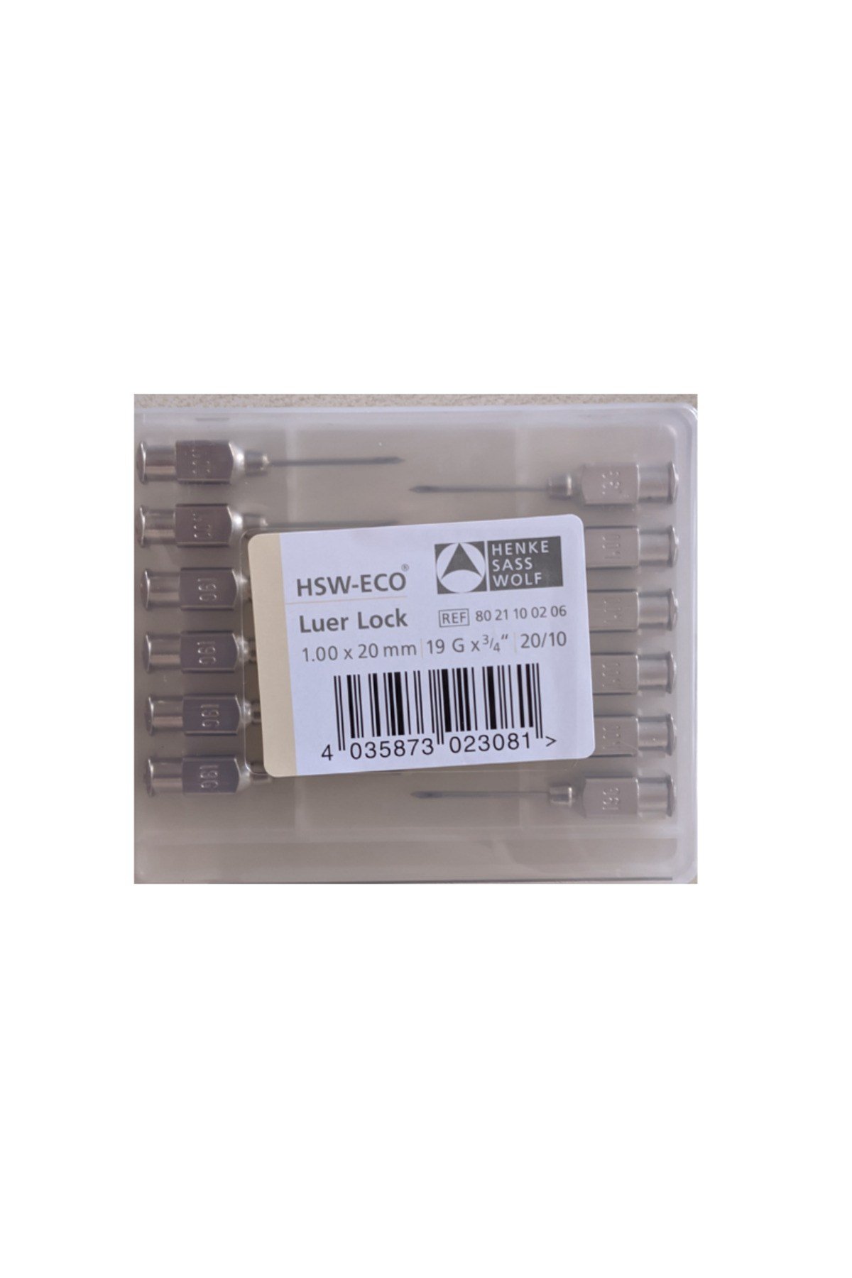 ENJEKTÖR UCU ÇELİK 19G X 3/4
