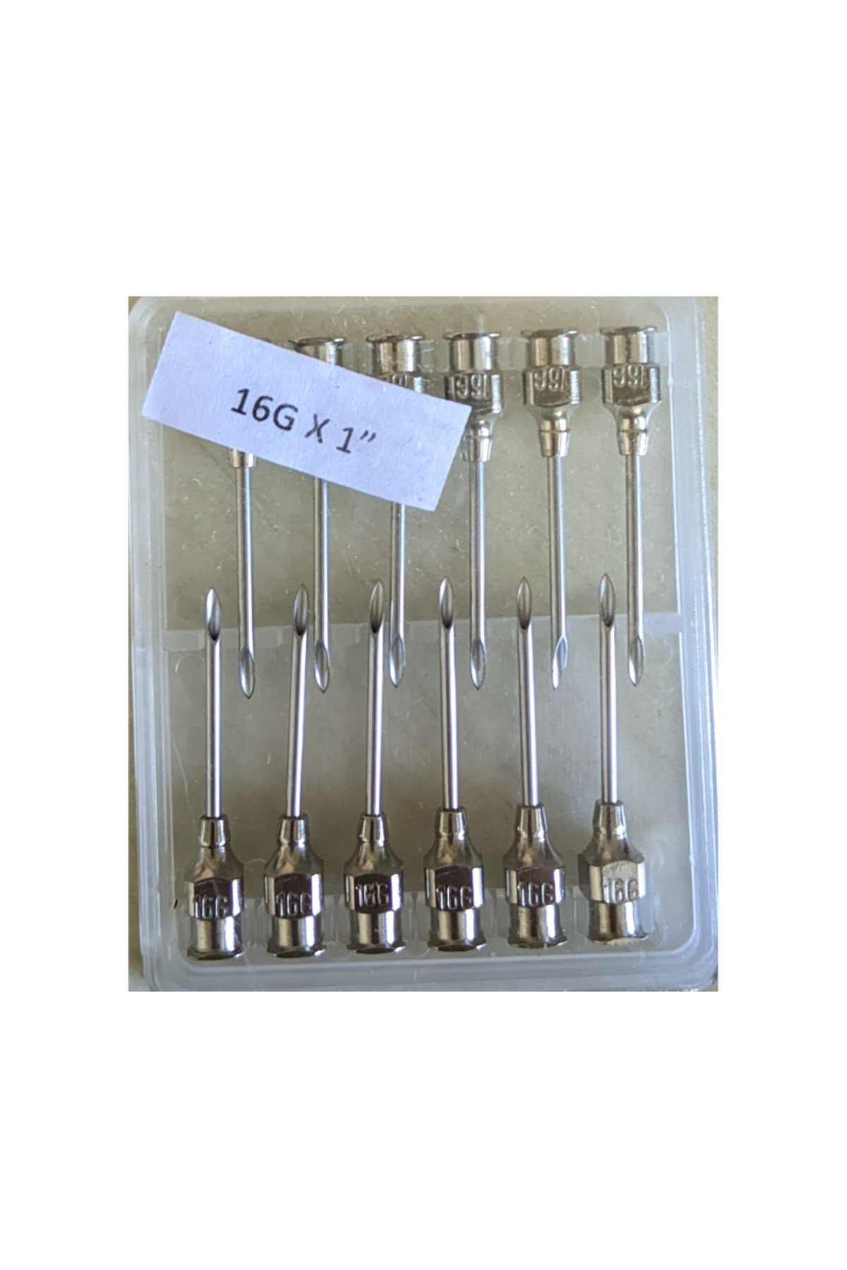 MUHTELİF - ENJEKTÖR UCU ÇELİK 16G X 1