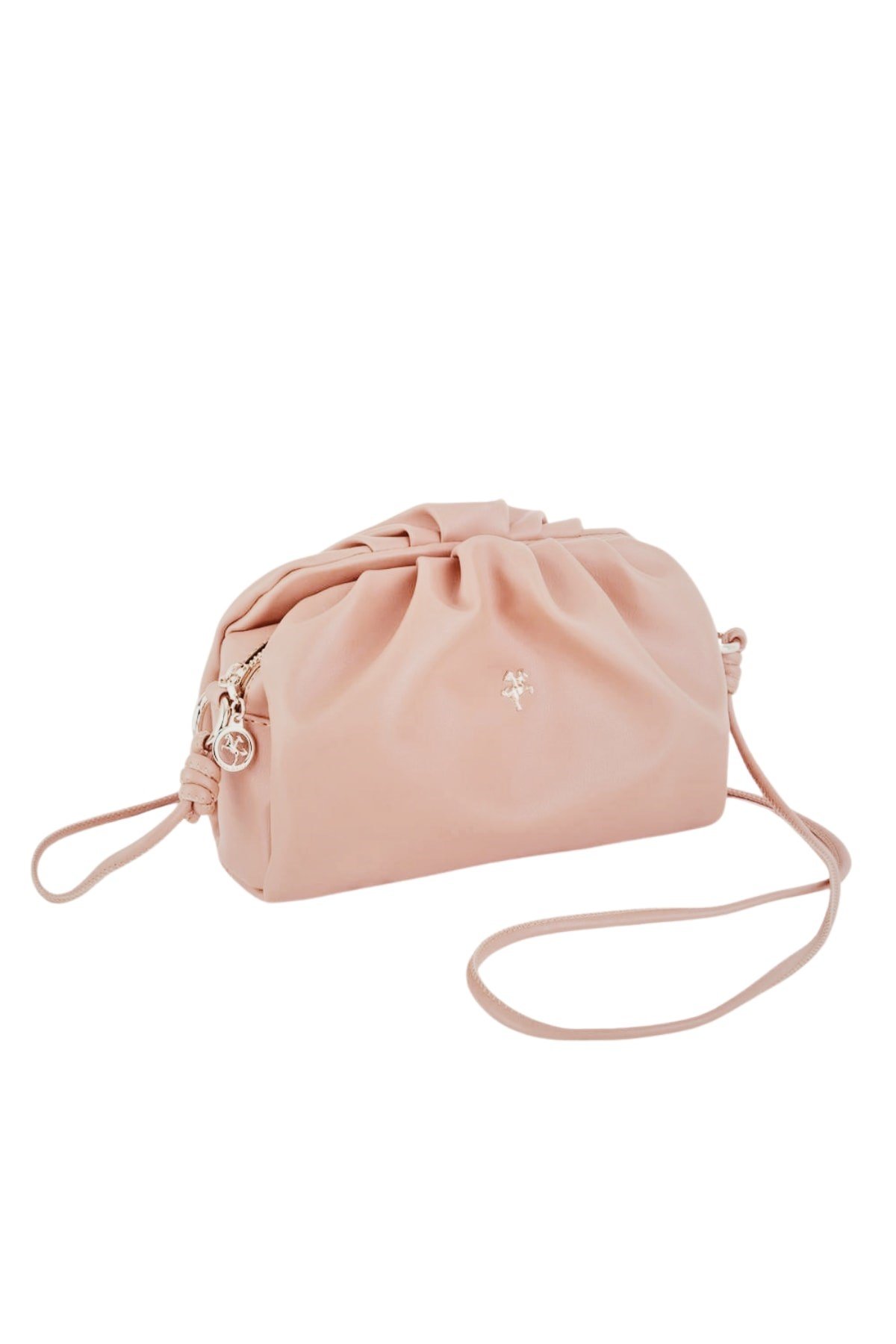 Nas Bag Kadın Çapraz Çanta - Pudra (19x17x9 cm)