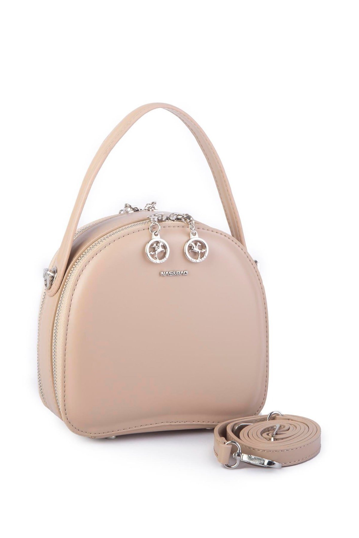 Nas Bag Mini Kadın El ve Çapraz Çanta - Kum Zra