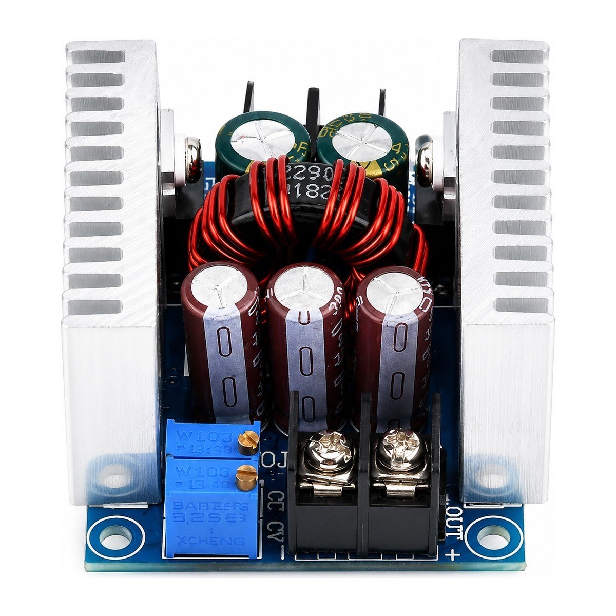 300W 20A Dc-Dc Buck (Step-Down) Gerilim Düşürücü Modül | Ayarlanabilir Voltaj ve Akım