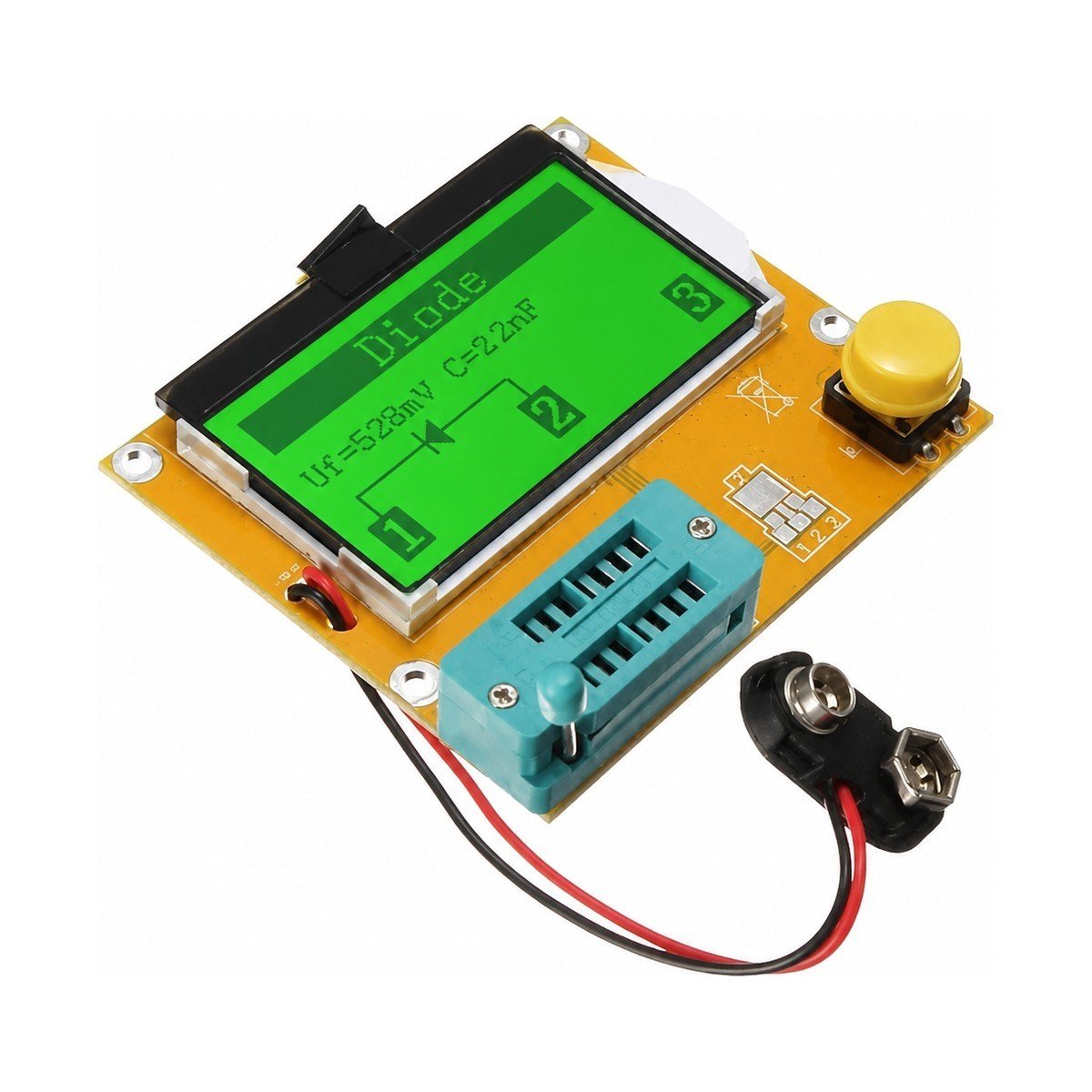 OEM Batarya, Buton, Transistor, Capacitor Lcrt4 Grafiksel Test Cihazı