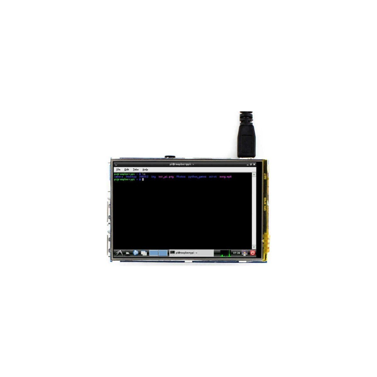 WaveShare 3.5 Inch Dokunmatik LCD Ekran (Raspberry Pi Uyumlu)