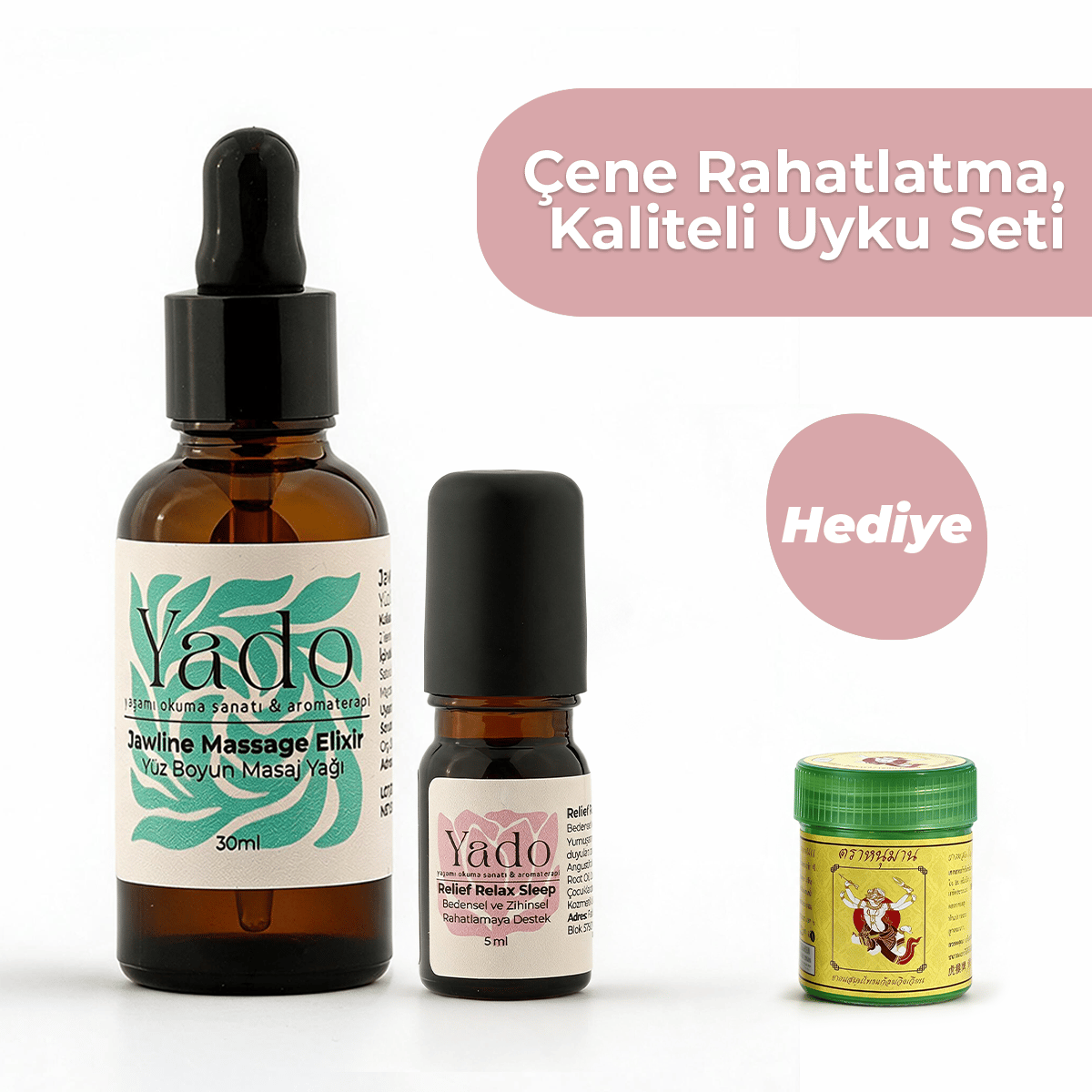 Çene Rahatlatma ve Kaliteli Uyku Seti
