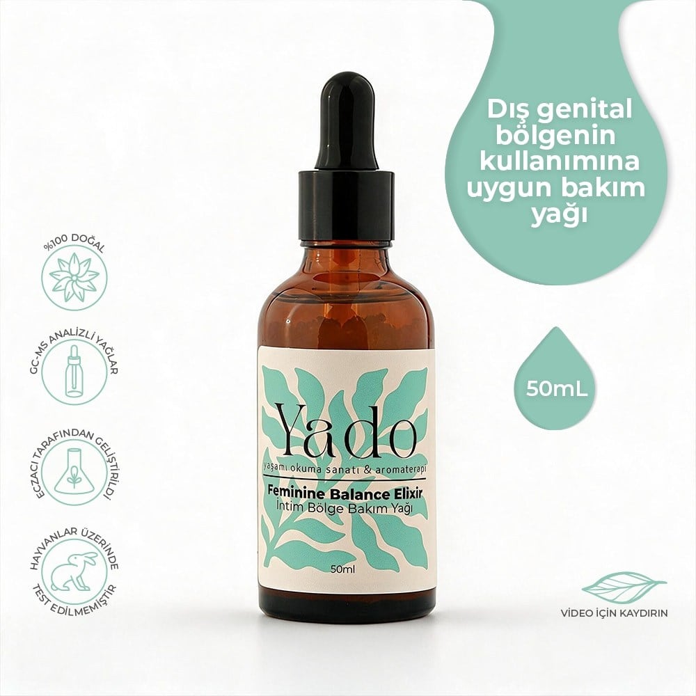 Feminine Balance Elixir / İntim Bölge Konfor ve Kayganlık Bakım Yağı