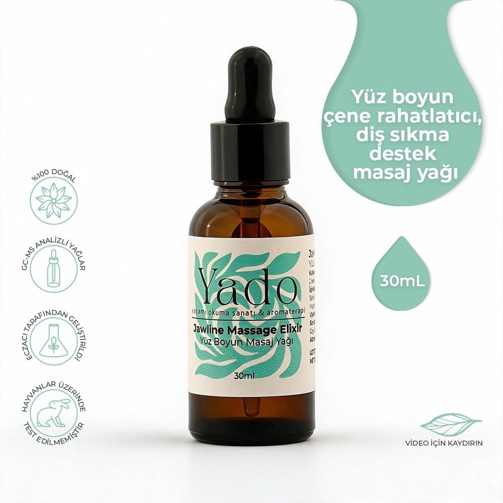 Jawline Massage Elixir / Yüz & Boyun Masaj Yağı