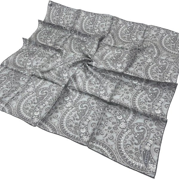 Armine Nostalji İpek Eşarp 9304-02 Gri