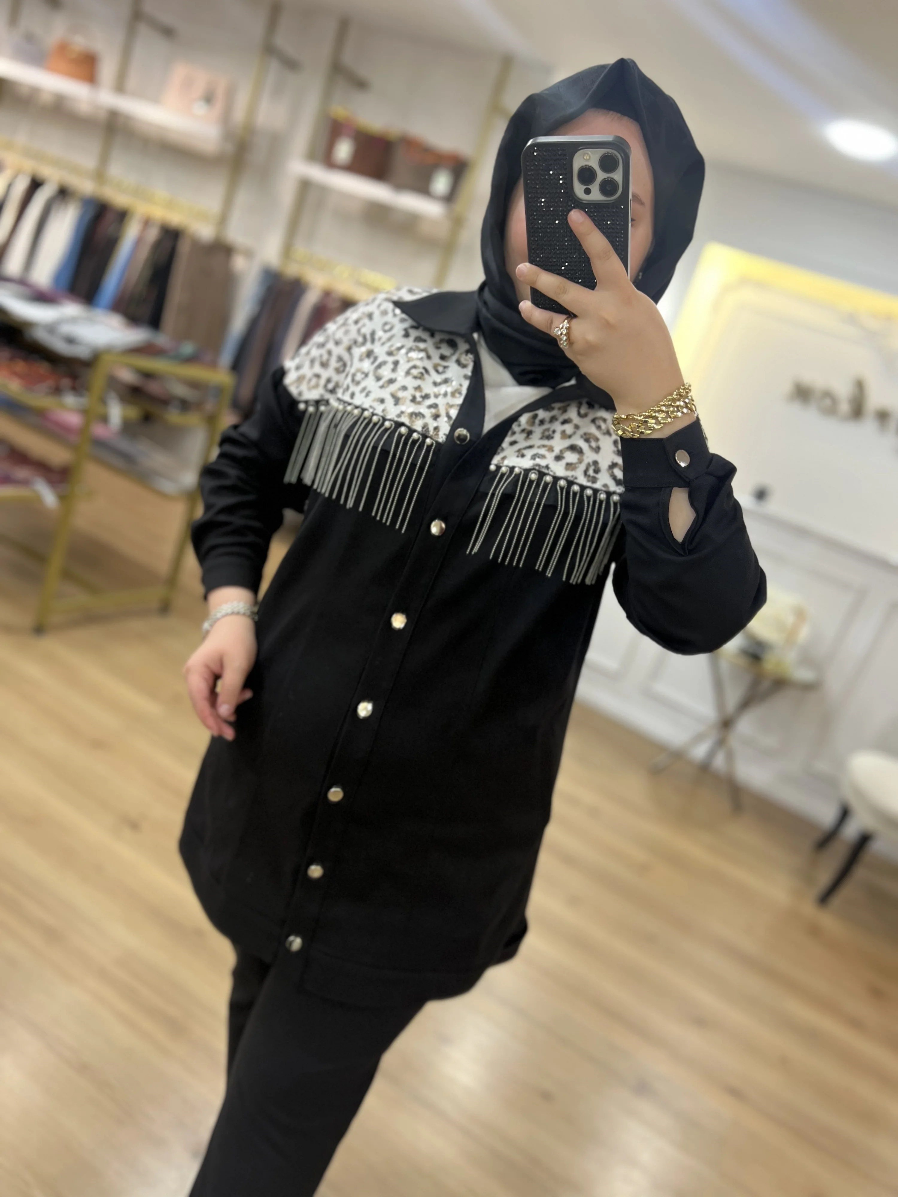 FATMA DANIŞMAN Saçaklı Ceket