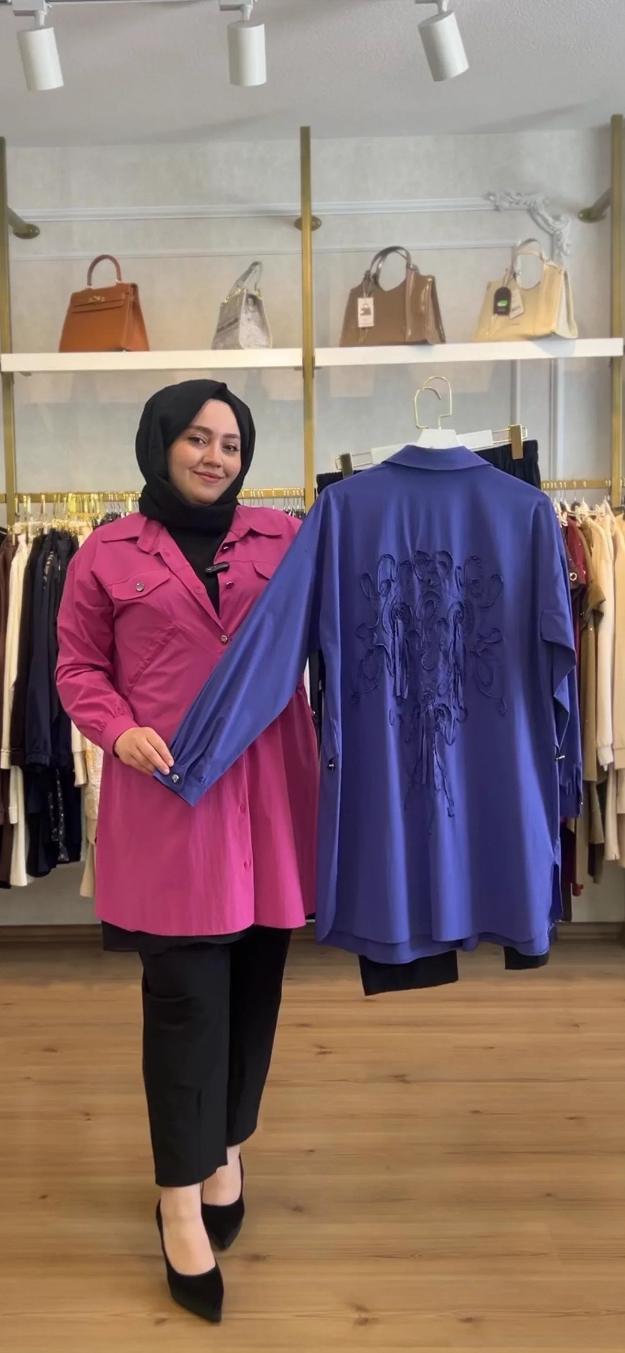 FATMA DANIŞMAN Sırt Nakışlı Yazlık Takım