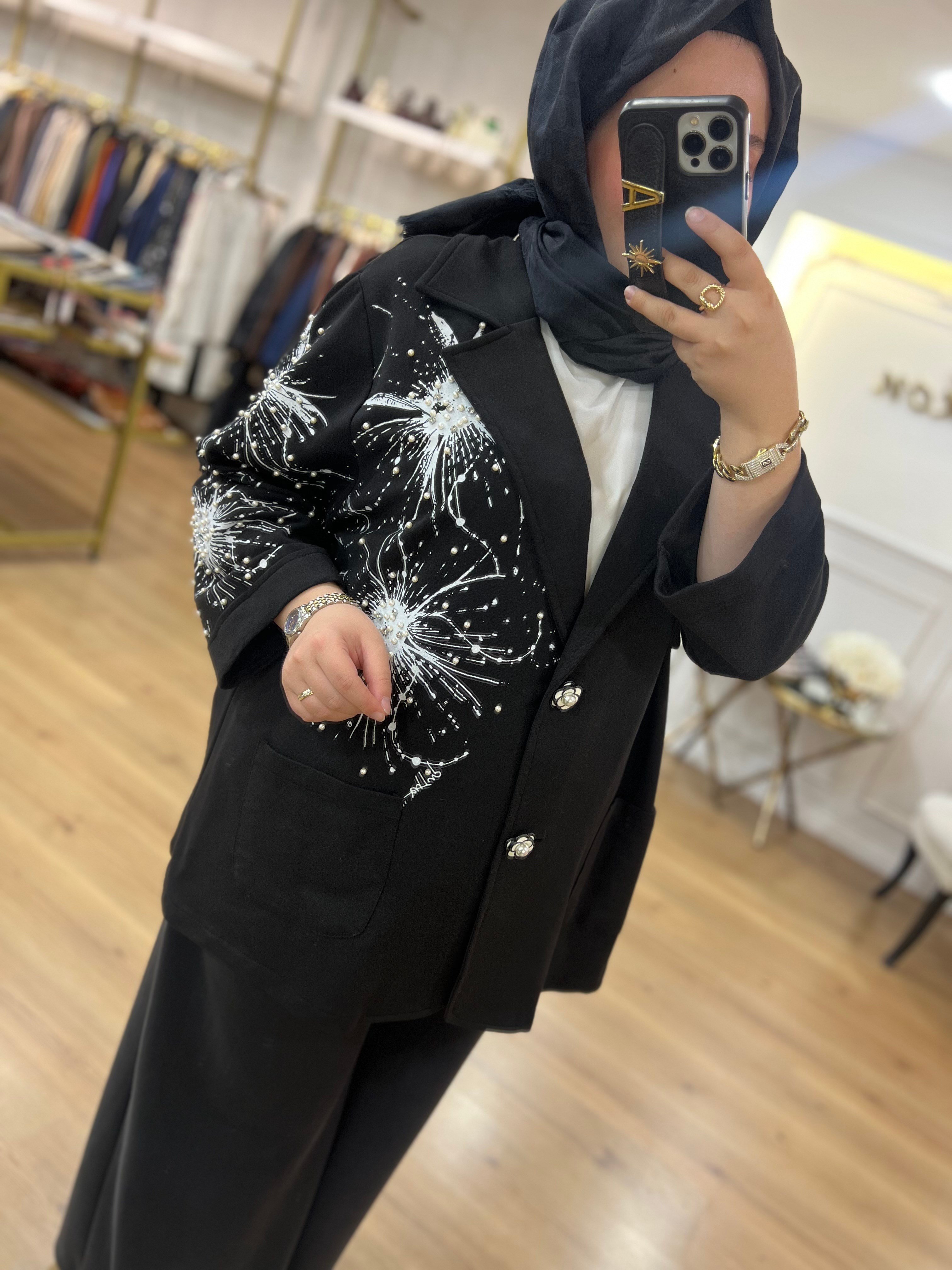 İTHAL Taşlı Blazer Ceket
