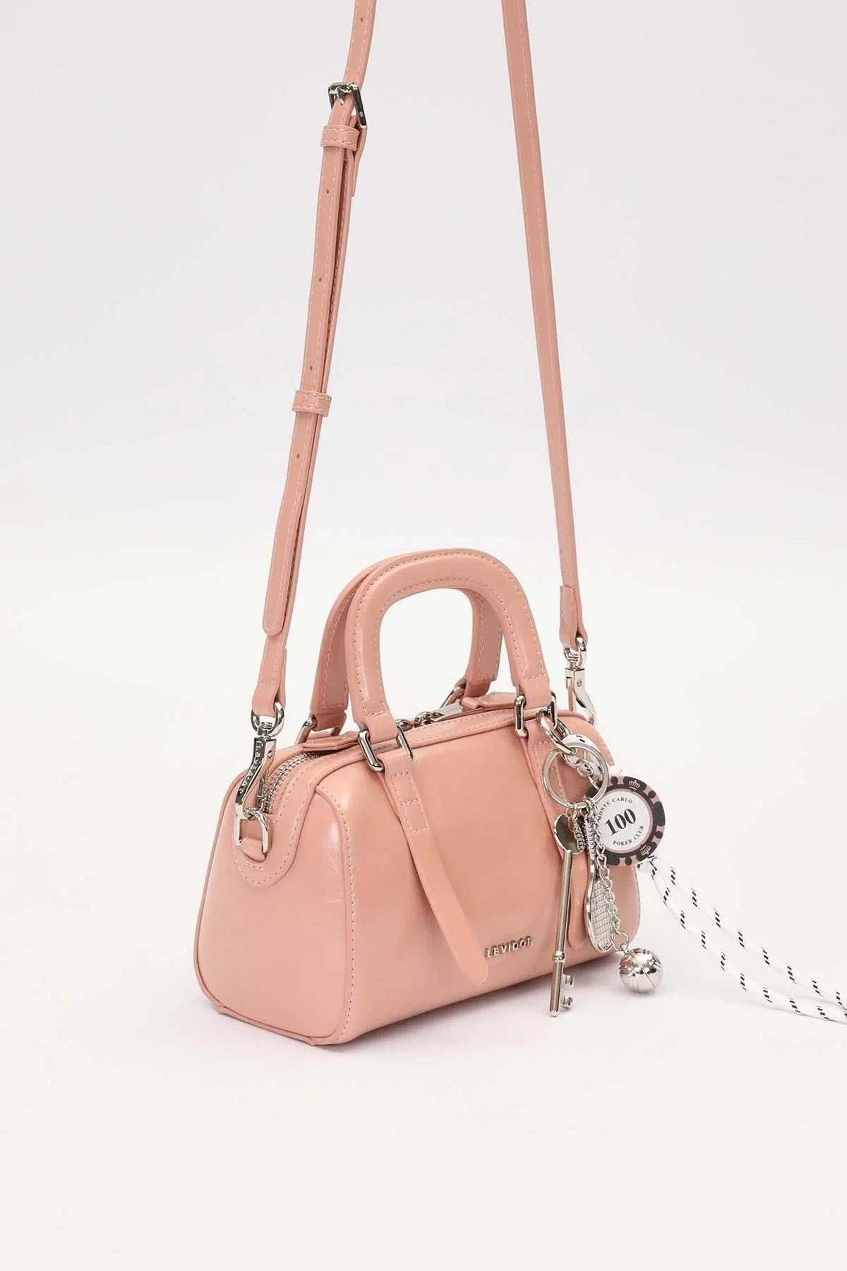 LEVİDOR Charm Aksesuarlı El Çantası