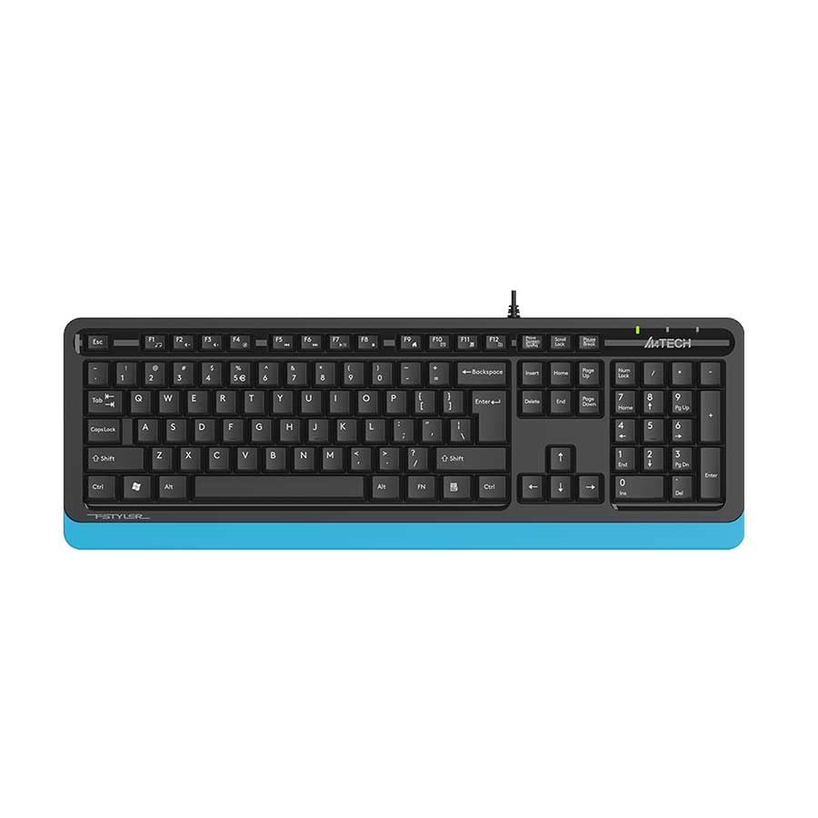 A4 TECH FK10 USB KABLOLU Q MULTIMEDIA KLAVYE MAVI