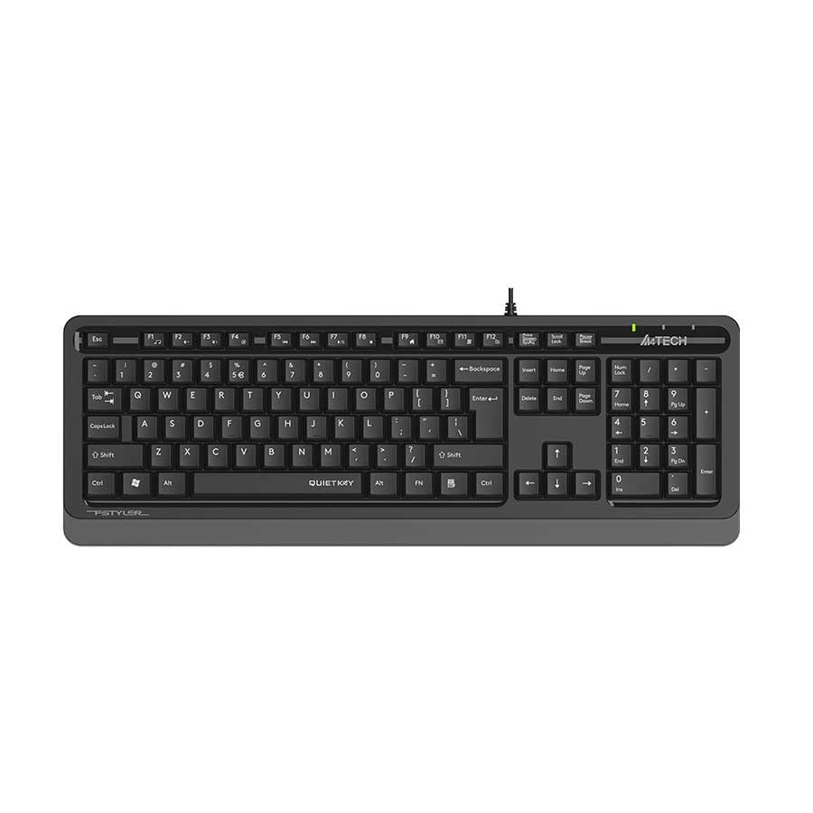 A4 TECH FK10Q USB KABLOLU Q MULTIMEDIA KLAVYE GRI