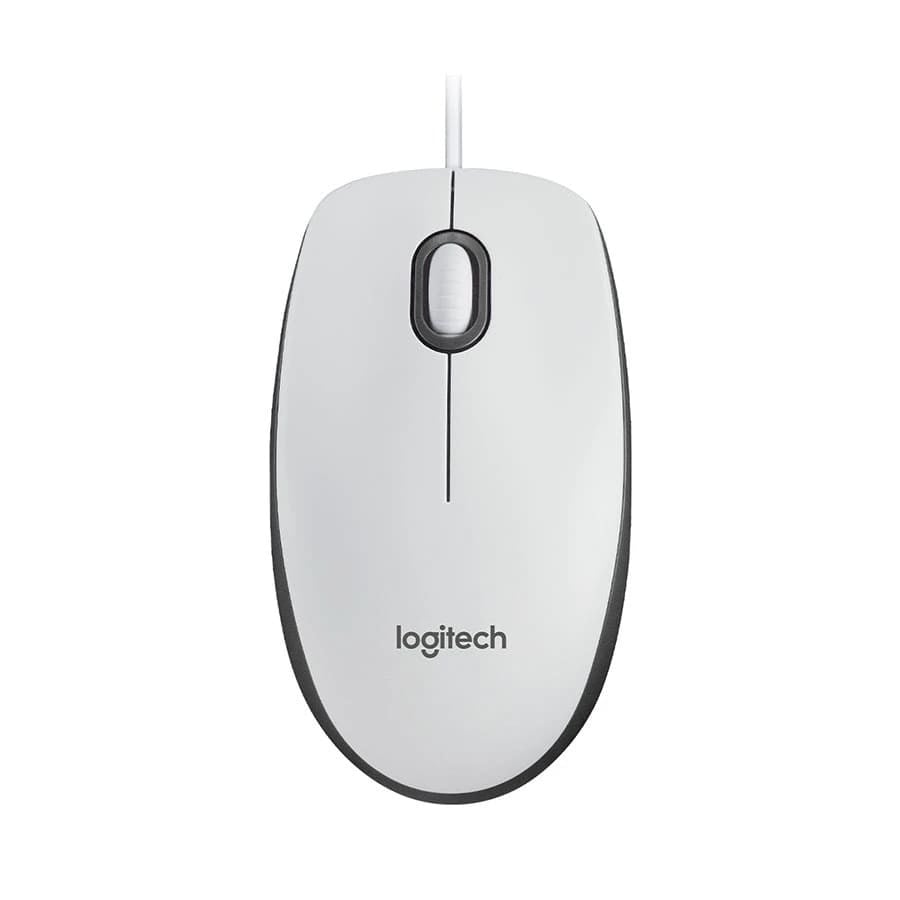 LOGITECH M100 USB KABLOLU MOUSE BEYAZ