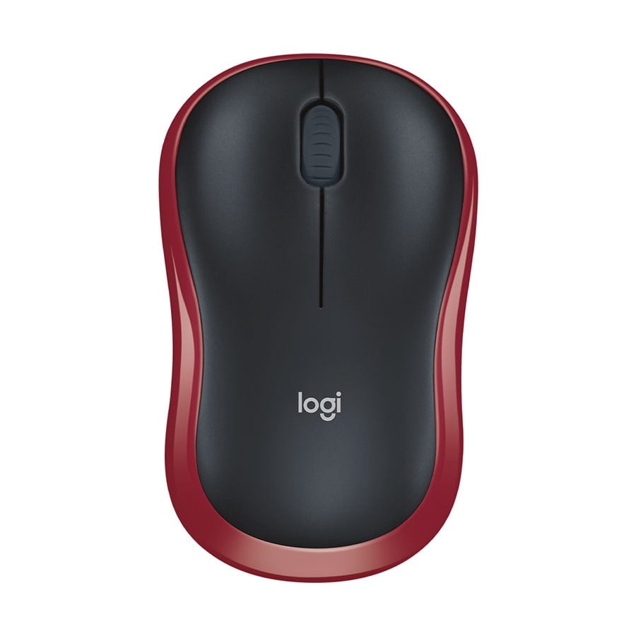 LOGITECH M185 KABLOSUZ USB MOUSE KIRMIZI 