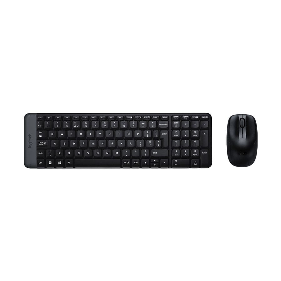 Logitech MK220 Q TR KABLOSUZ KLAVYE MOUSE SET SİYAH 920-003163