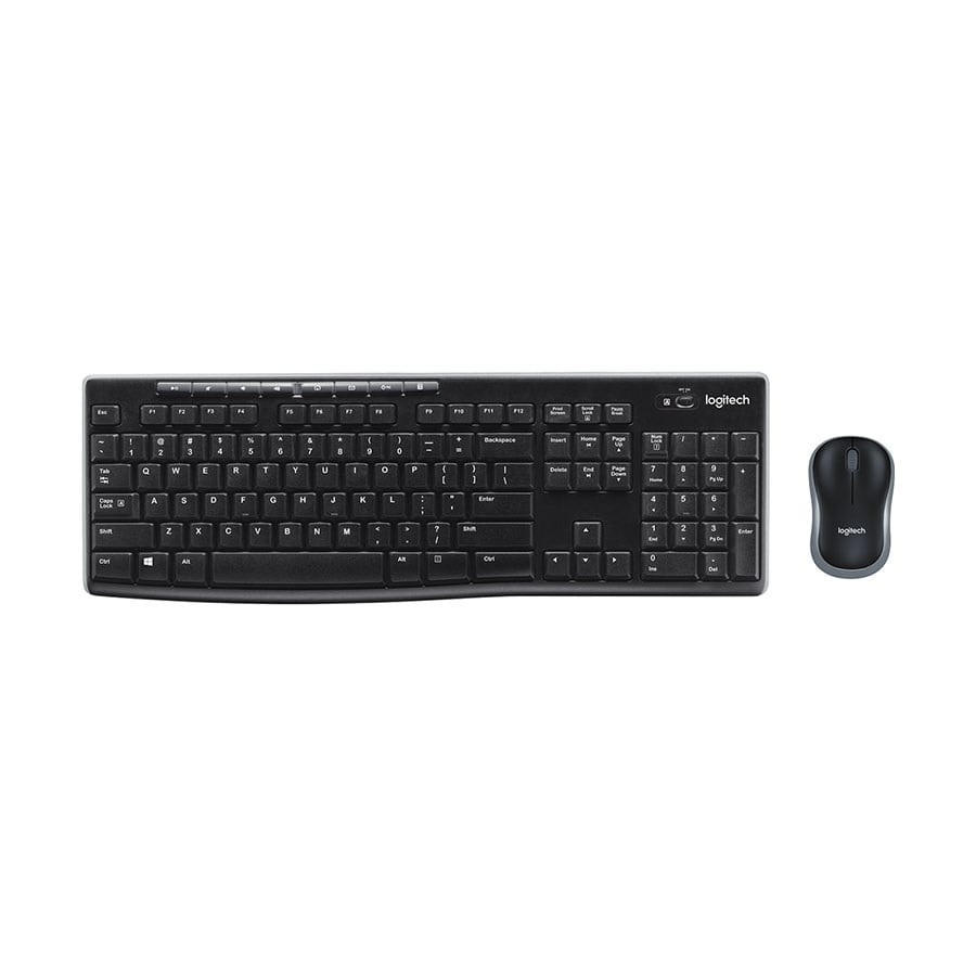 Logitech MK270 Q TR KABLOSUZ KLAVYE MOUSE SET SİYAH 920-004525