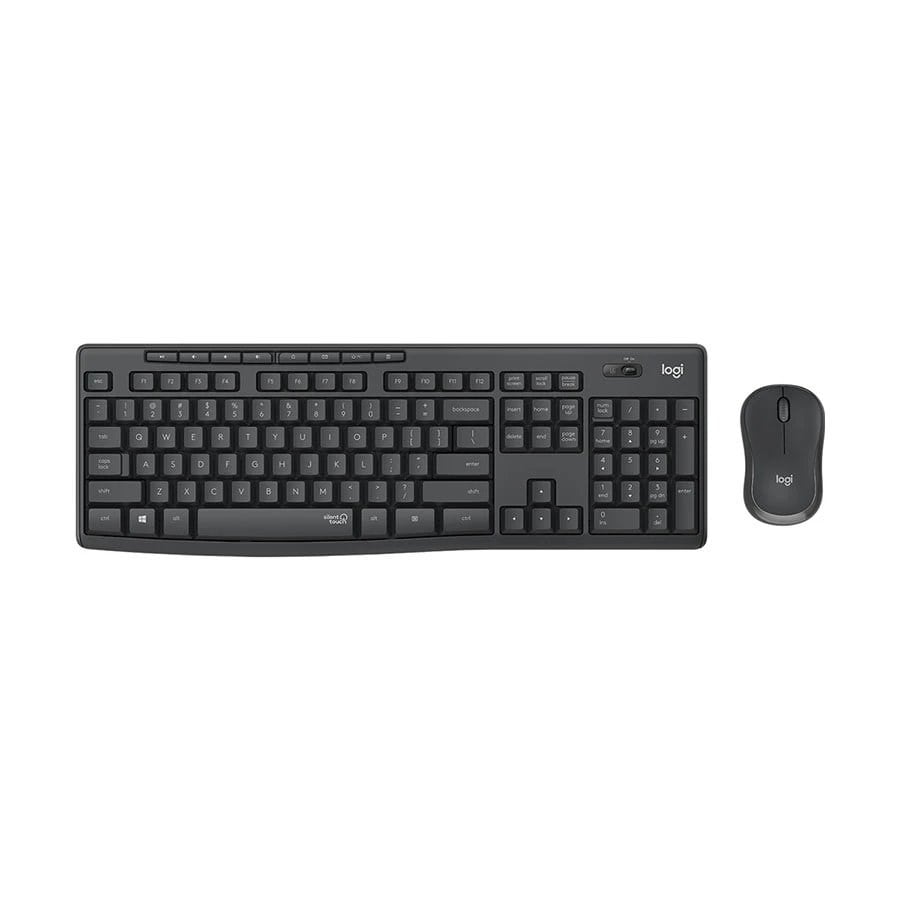 Logitech MK295 Q TR SESSİZ KABLOSUZ KLAVYE MOUSE SET SİYAH 920-009804