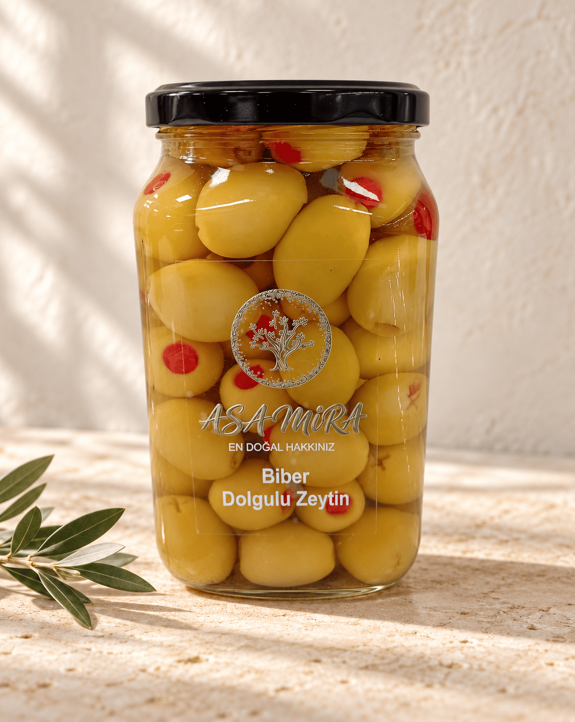 Biber dolgulu zeytin