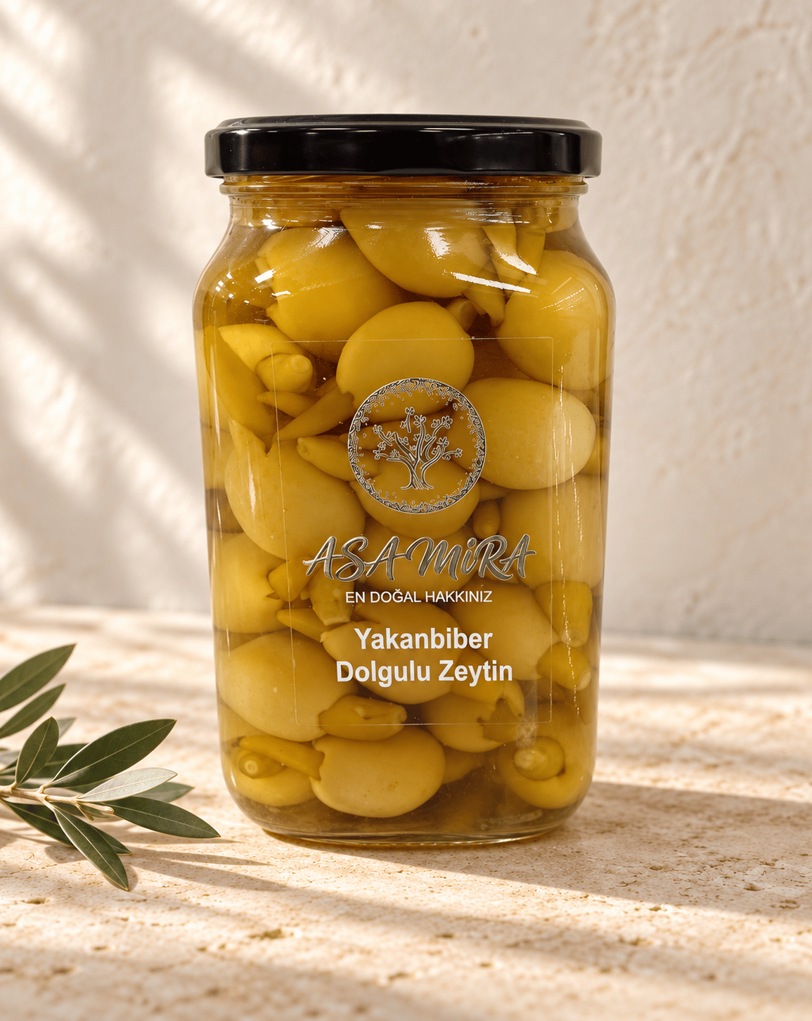 Yakanbiber dolgulu zeytin