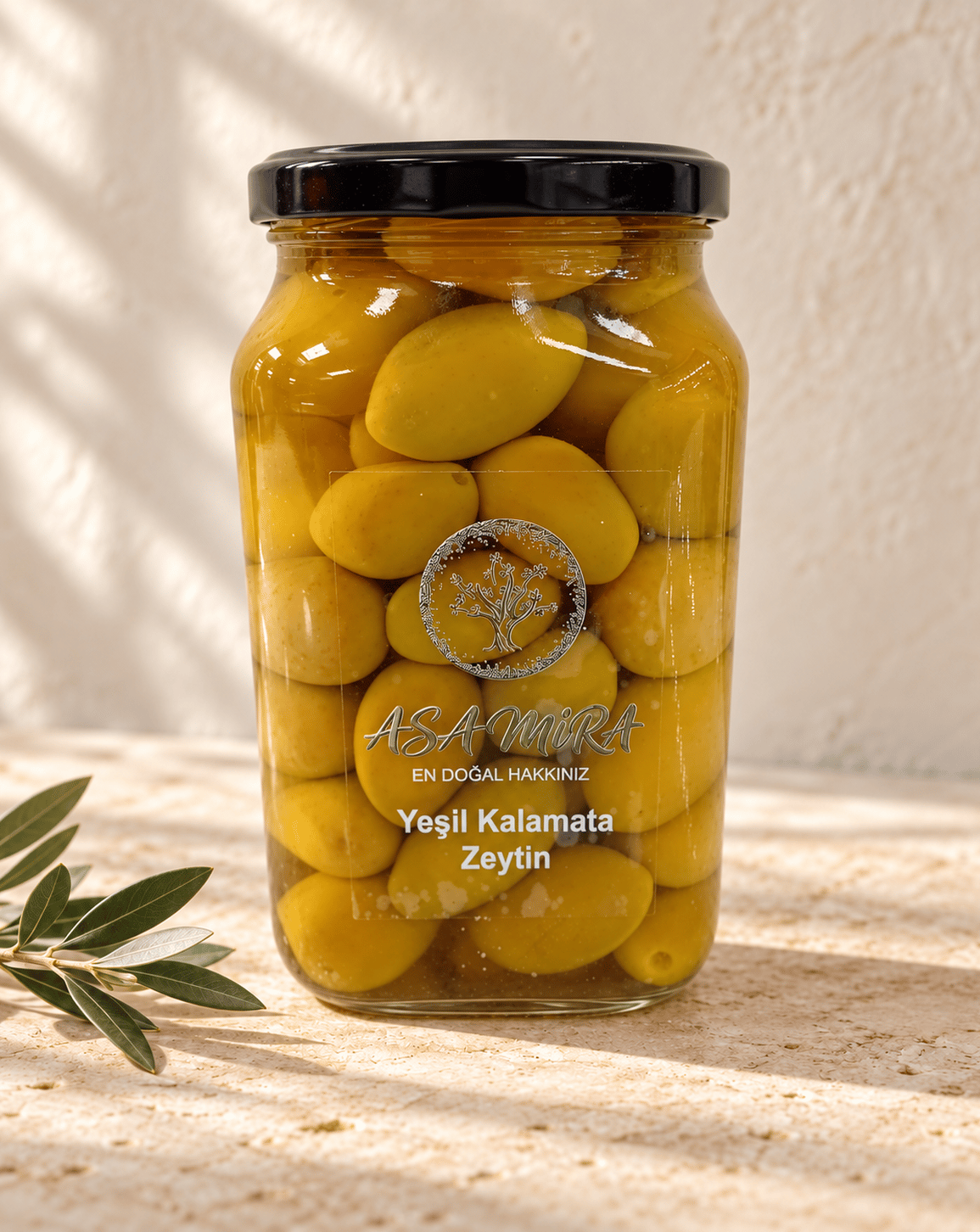 Yeşil kalamata zeytin