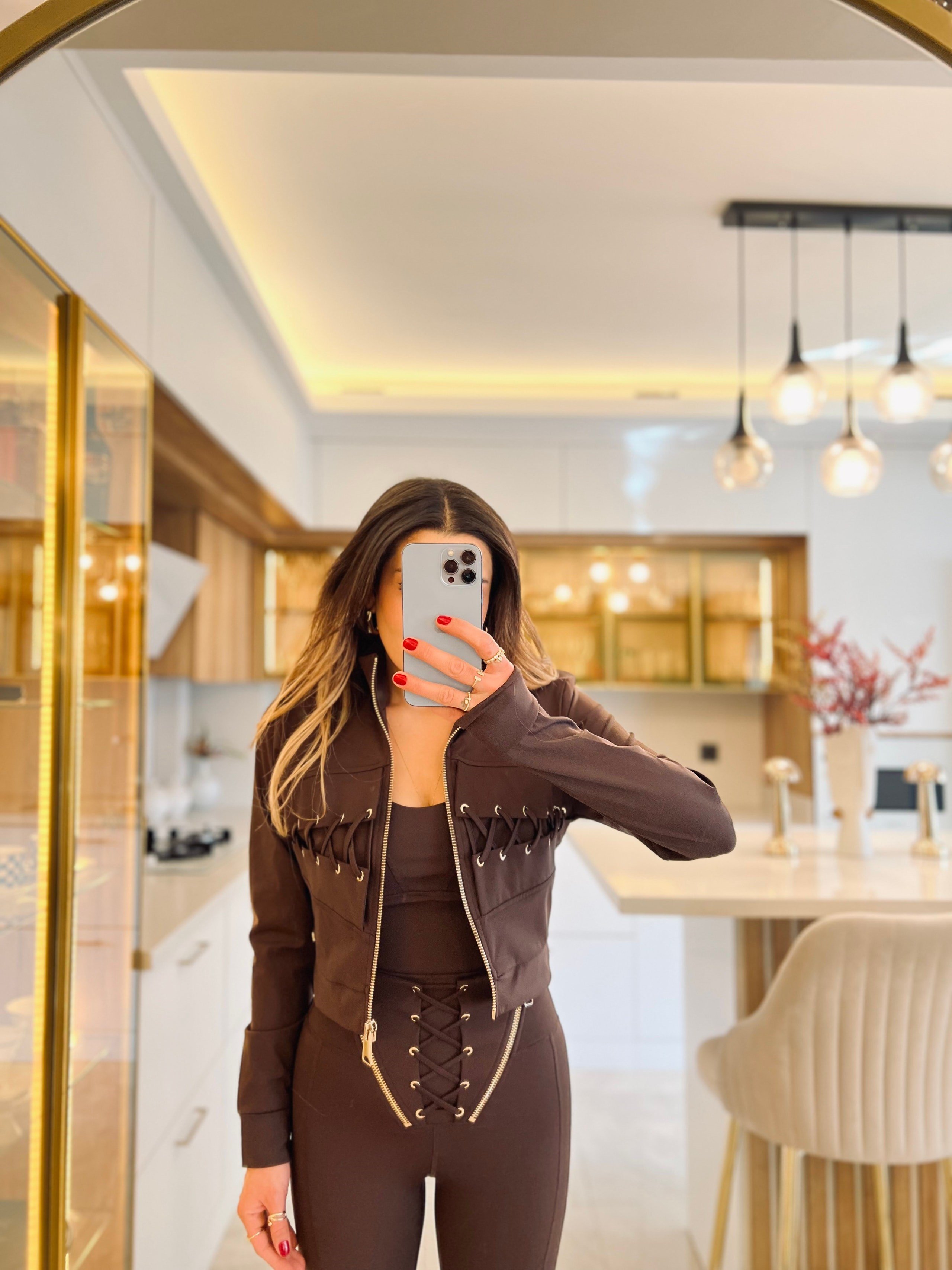 KATHY JACKET KAHVE RENK