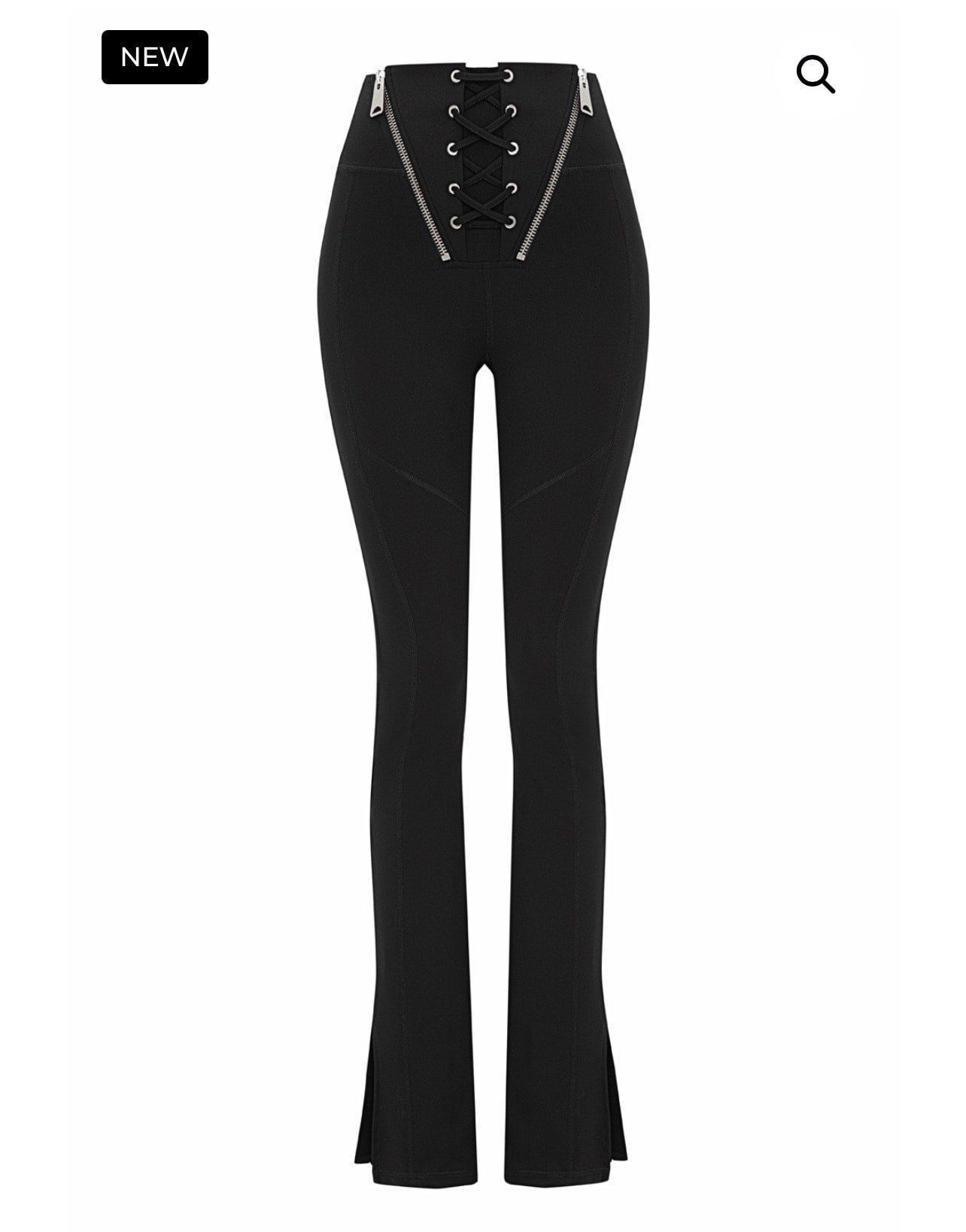 Luciana Flare Legging Silver